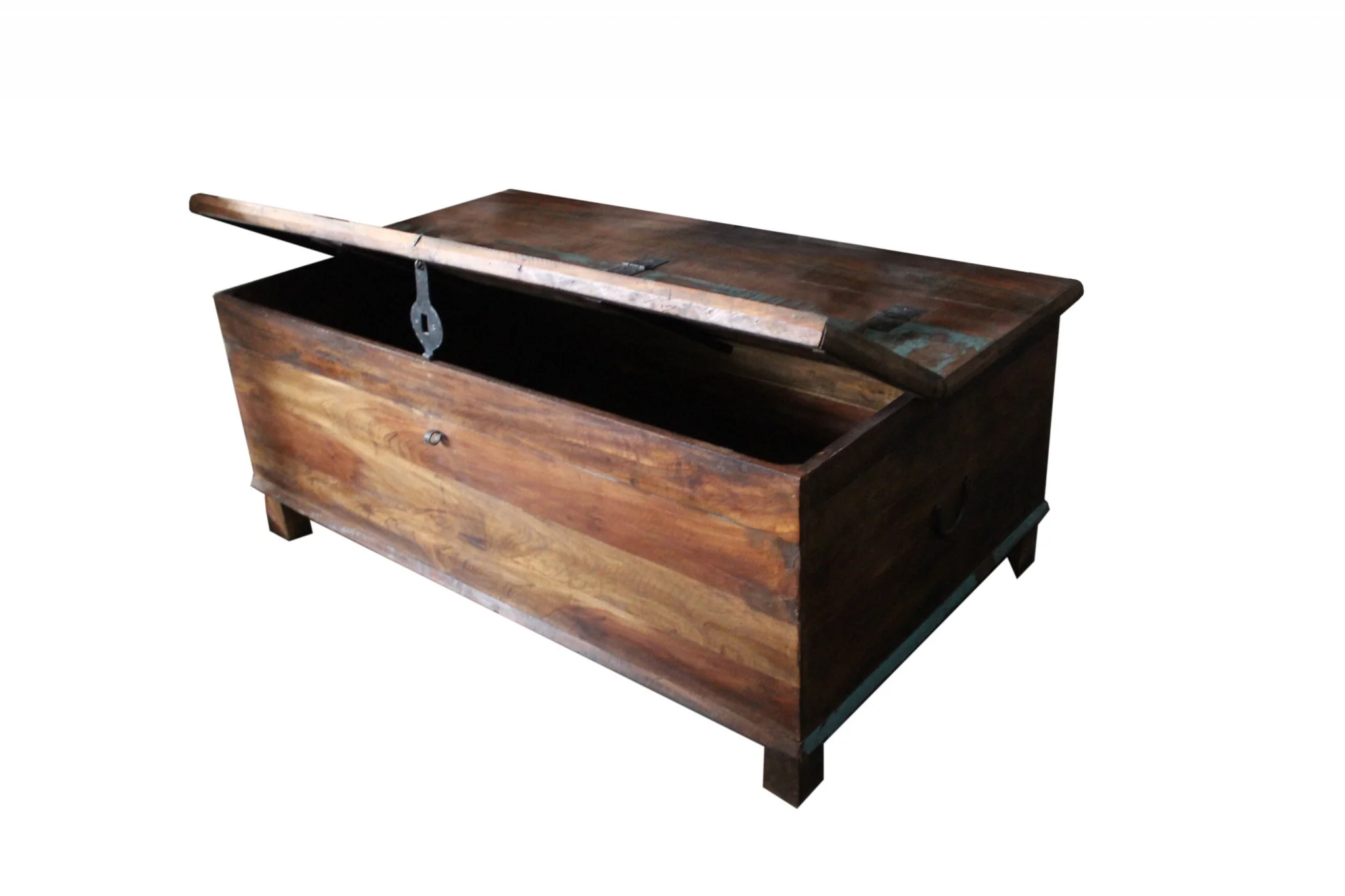 Brown Toned Wooden Coffee Table By Homeroots - Image 2