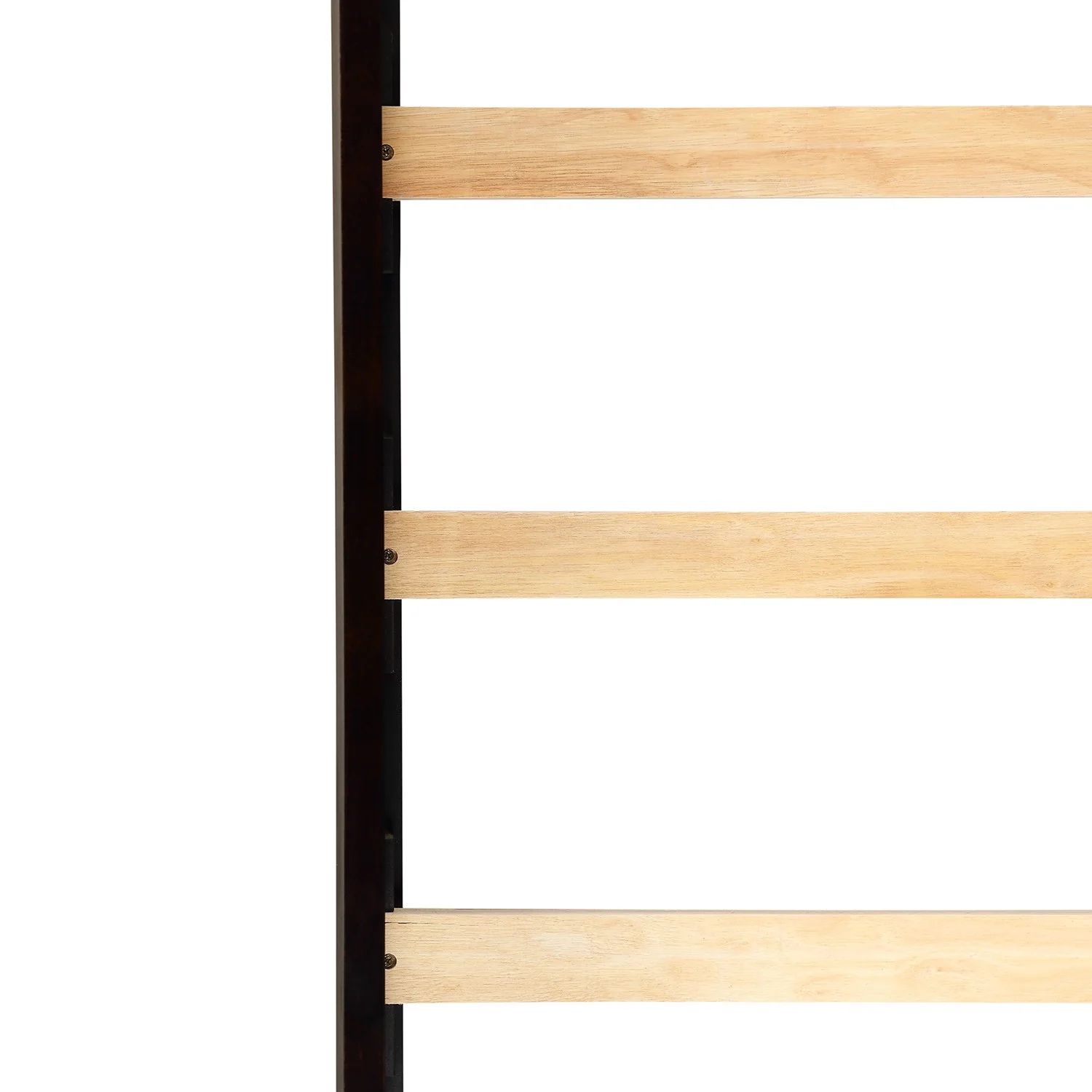 Brown Twin Size Hight Loft Bed By Homeroots - Image 3