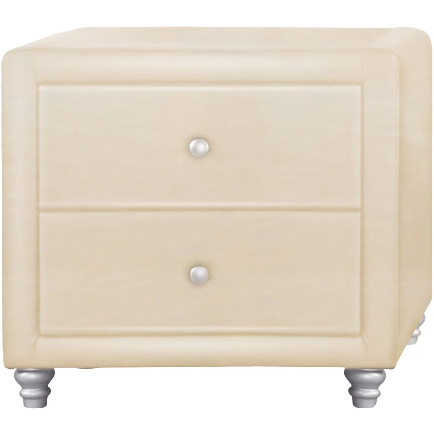 Brown Upholstered 2 Drawer Nightstand By Homeroots - Image 23