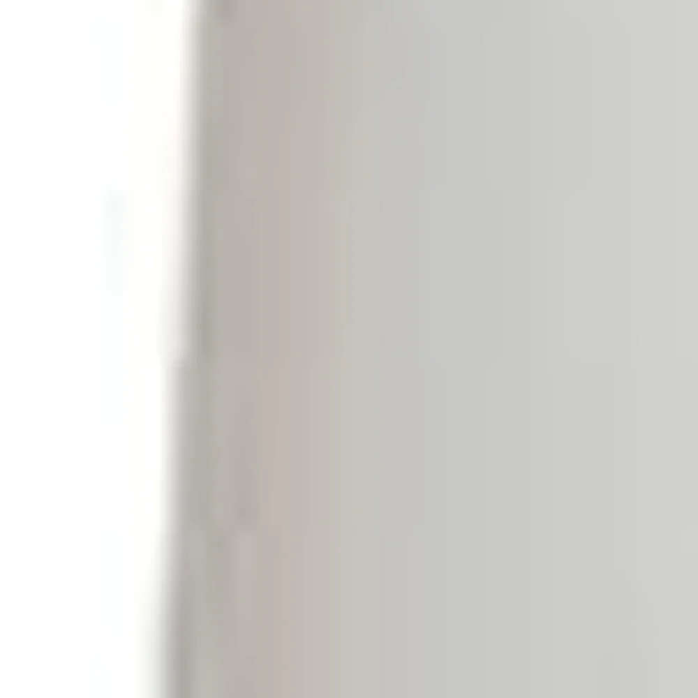 Brown Washed Wood Finish Table Lamp with White Linen Shade By Homeroots - Image 4