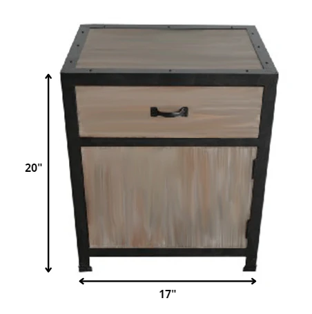 Brown, Wood - End Table By Homeroots - Image 2