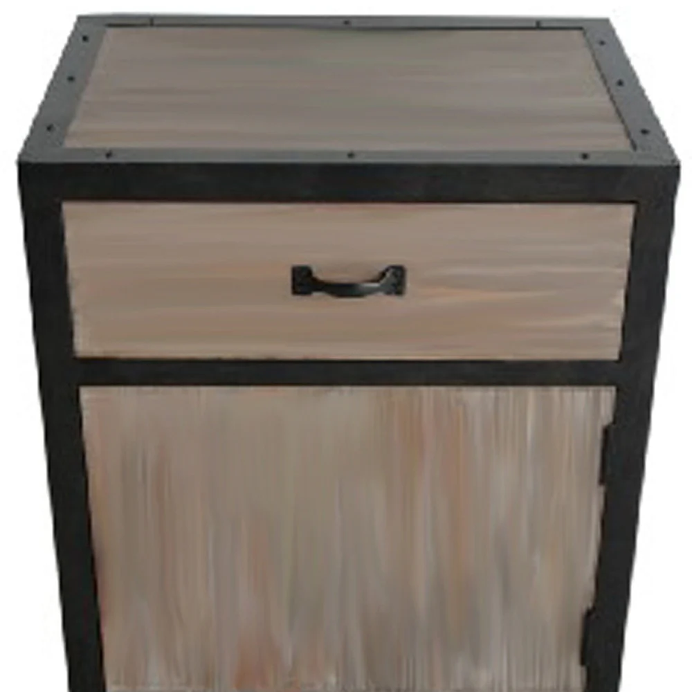 Brown, Wood - End Table By Homeroots - Image 4