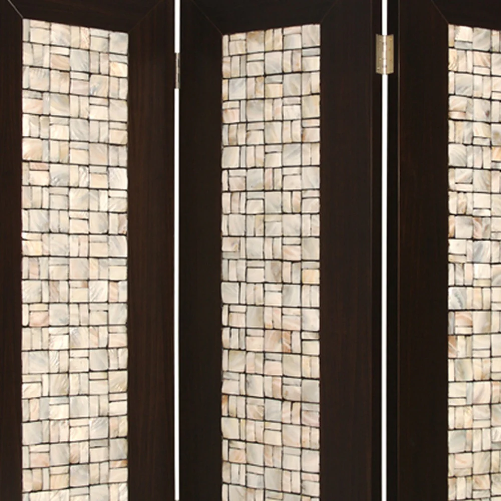 Brown Wood Screen By Homeroots - 277097 - Image 5