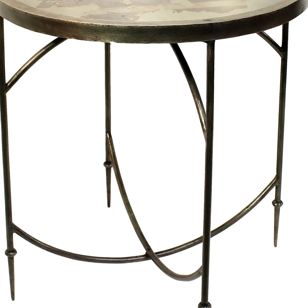 Brown Wooden Collapsing Table By Homeroots - Image 3