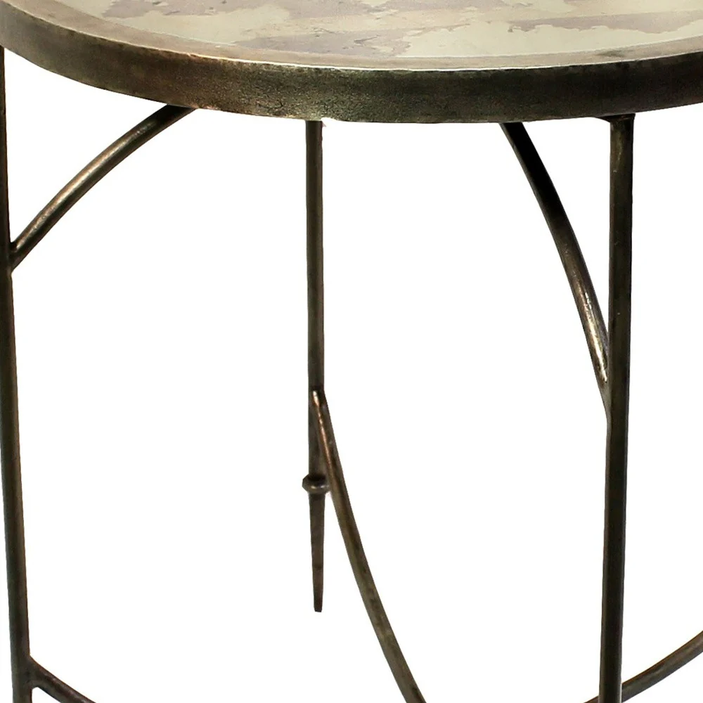 Brown Wooden Collapsing Table By Homeroots - Image 4