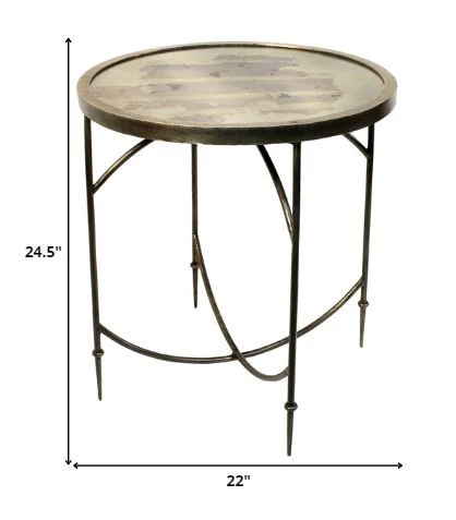 Brown Wooden Collapsing Table By Homeroots - Image 5