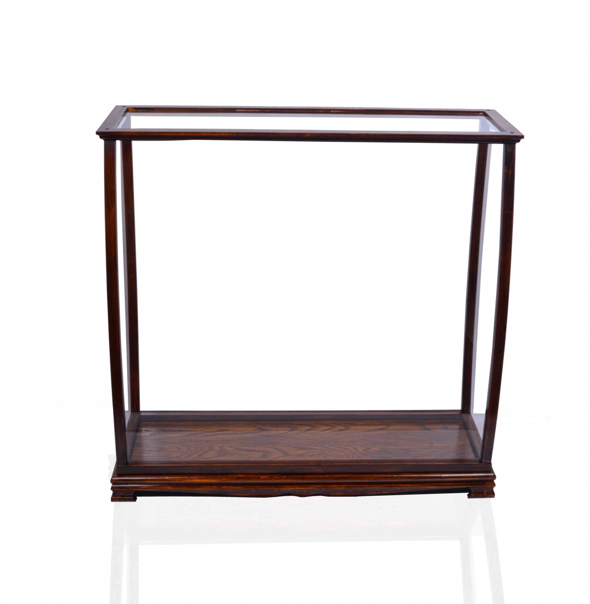 BrownTable Top Display Case Classic By Homeroots - Image 2