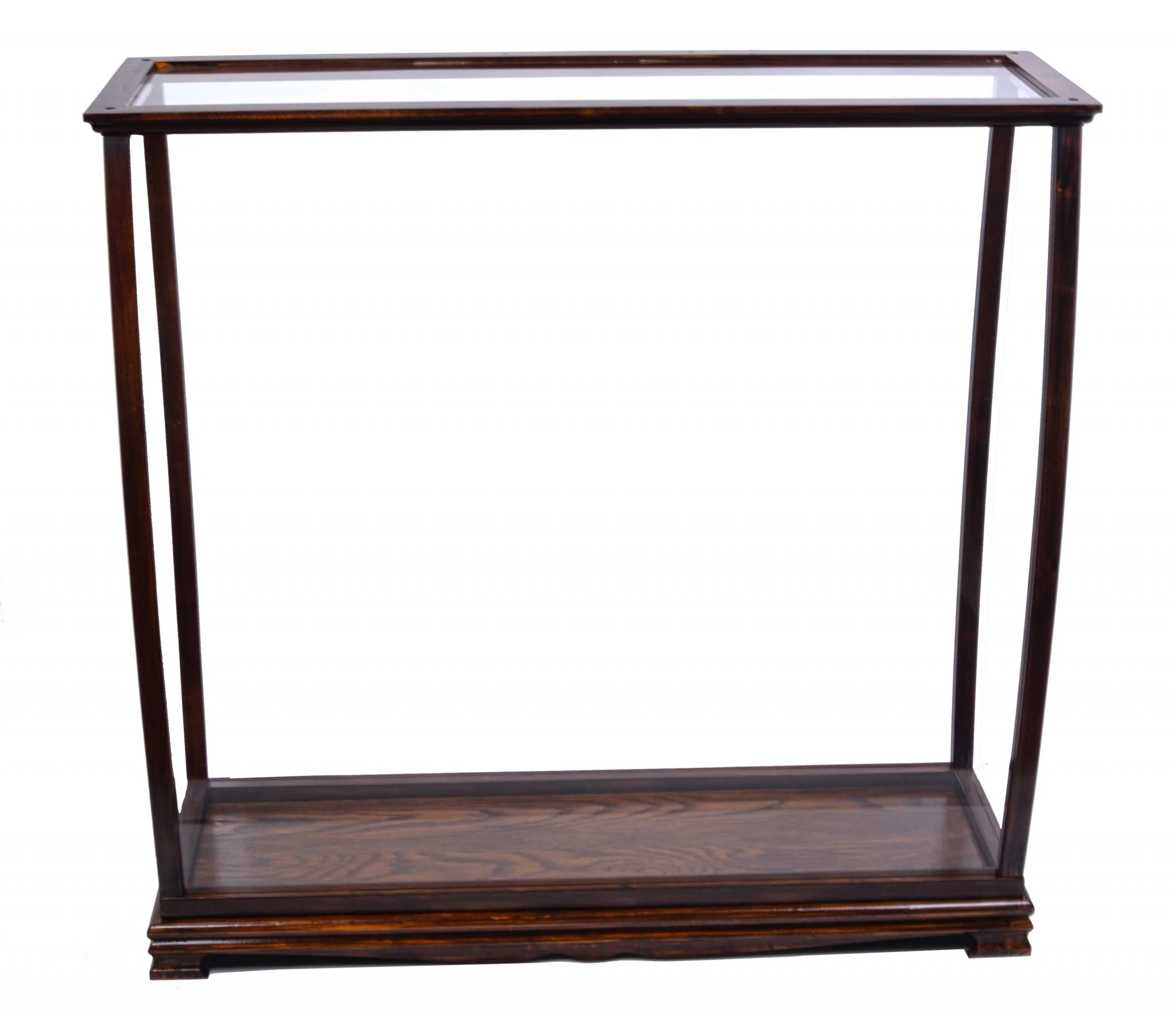 BrownTable Top Display Case Classic By Homeroots - Image 3