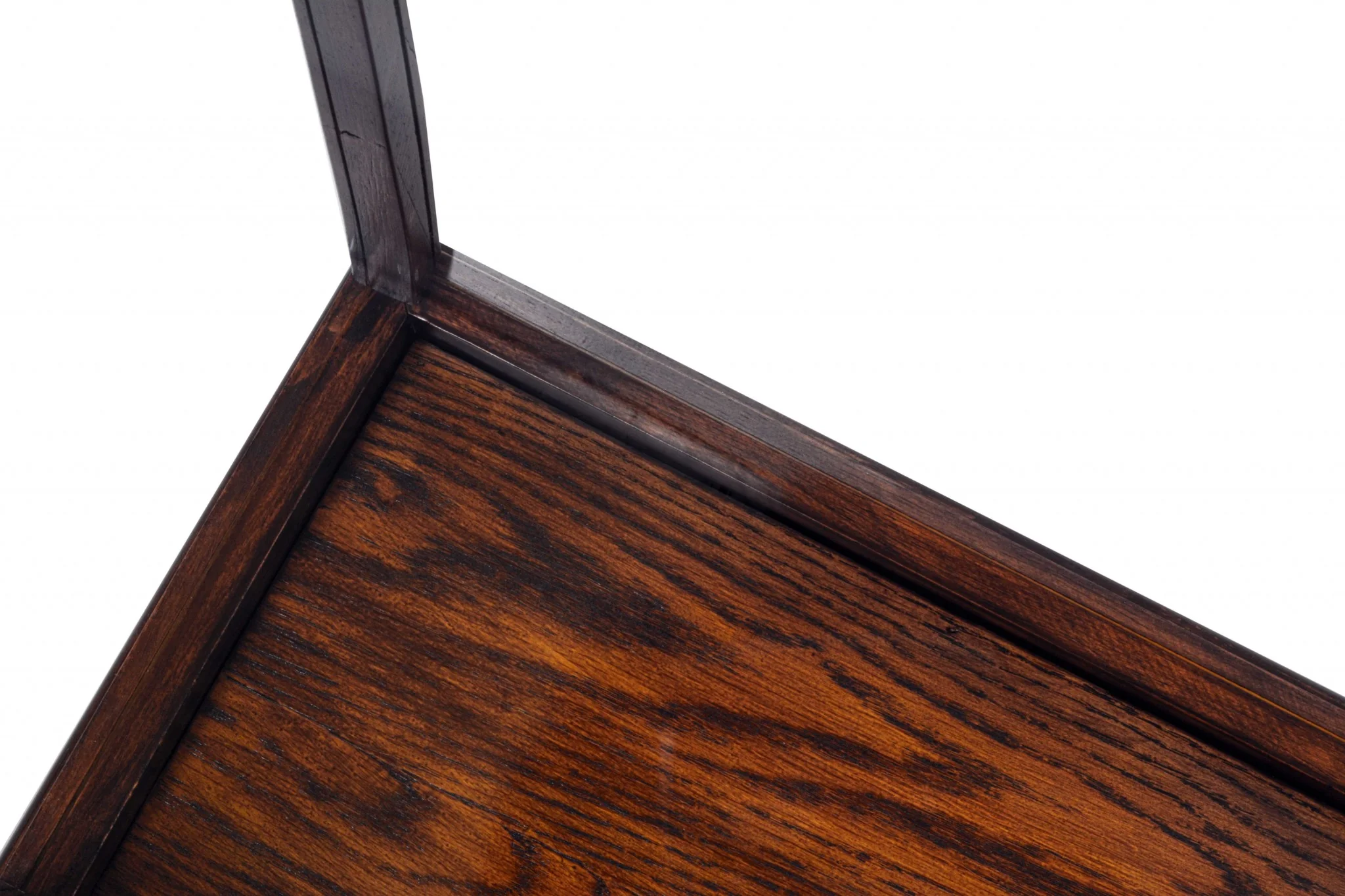 BrownTable Top Display Case Classic By Homeroots - Image 4