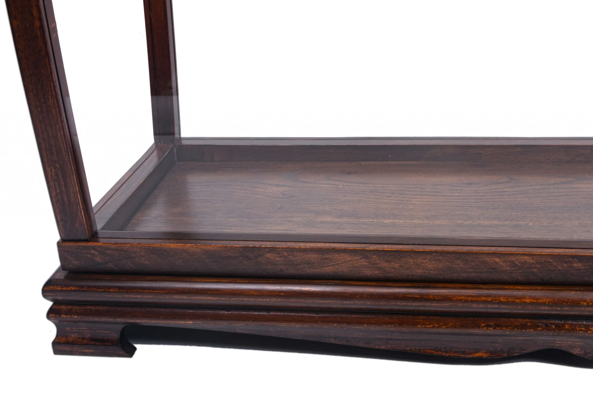 BrownTable Top Display Case Classic By Homeroots - Image 5