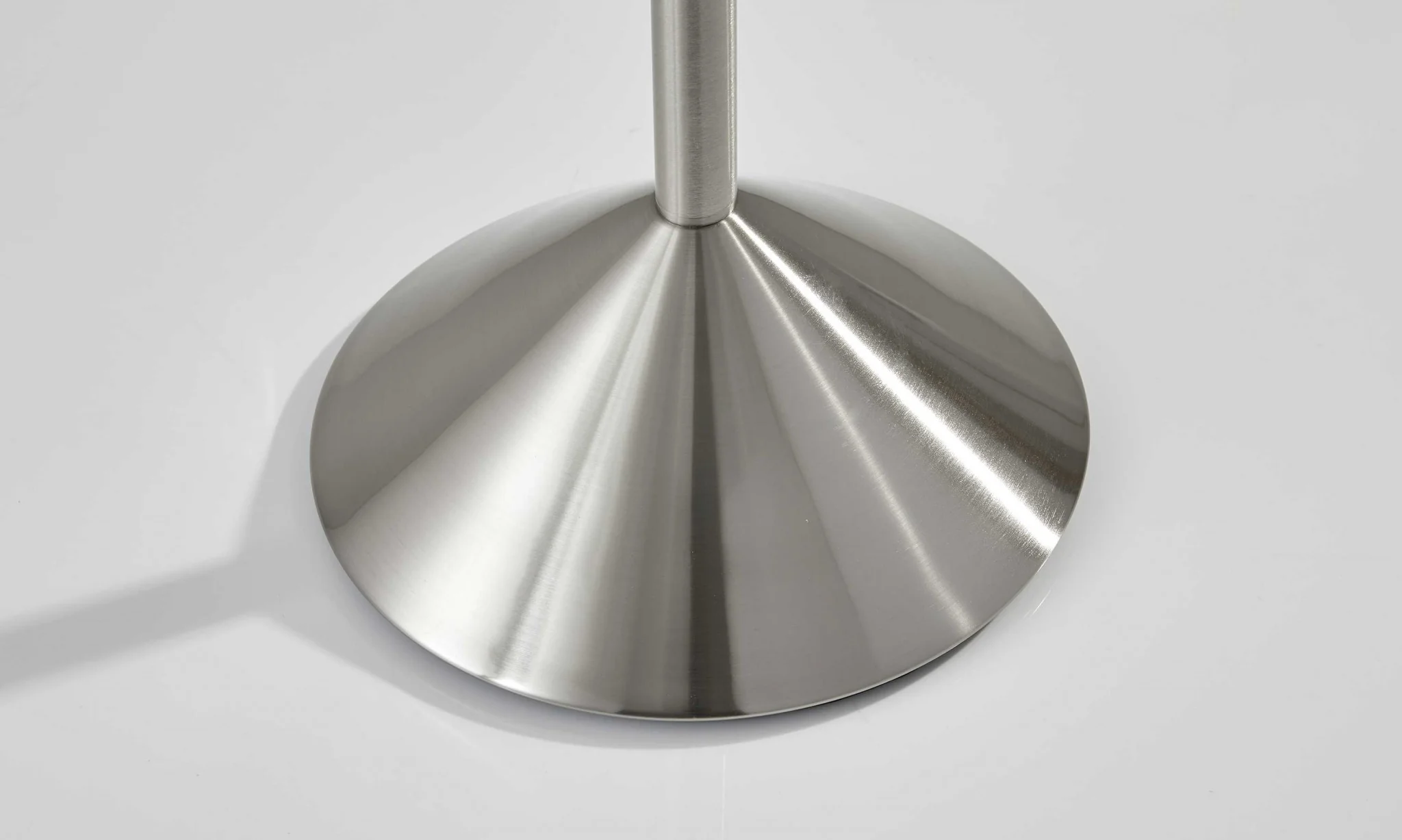 Brushed Steel Brushed steel pyramid Coat Rack By Homeroots - Image 3