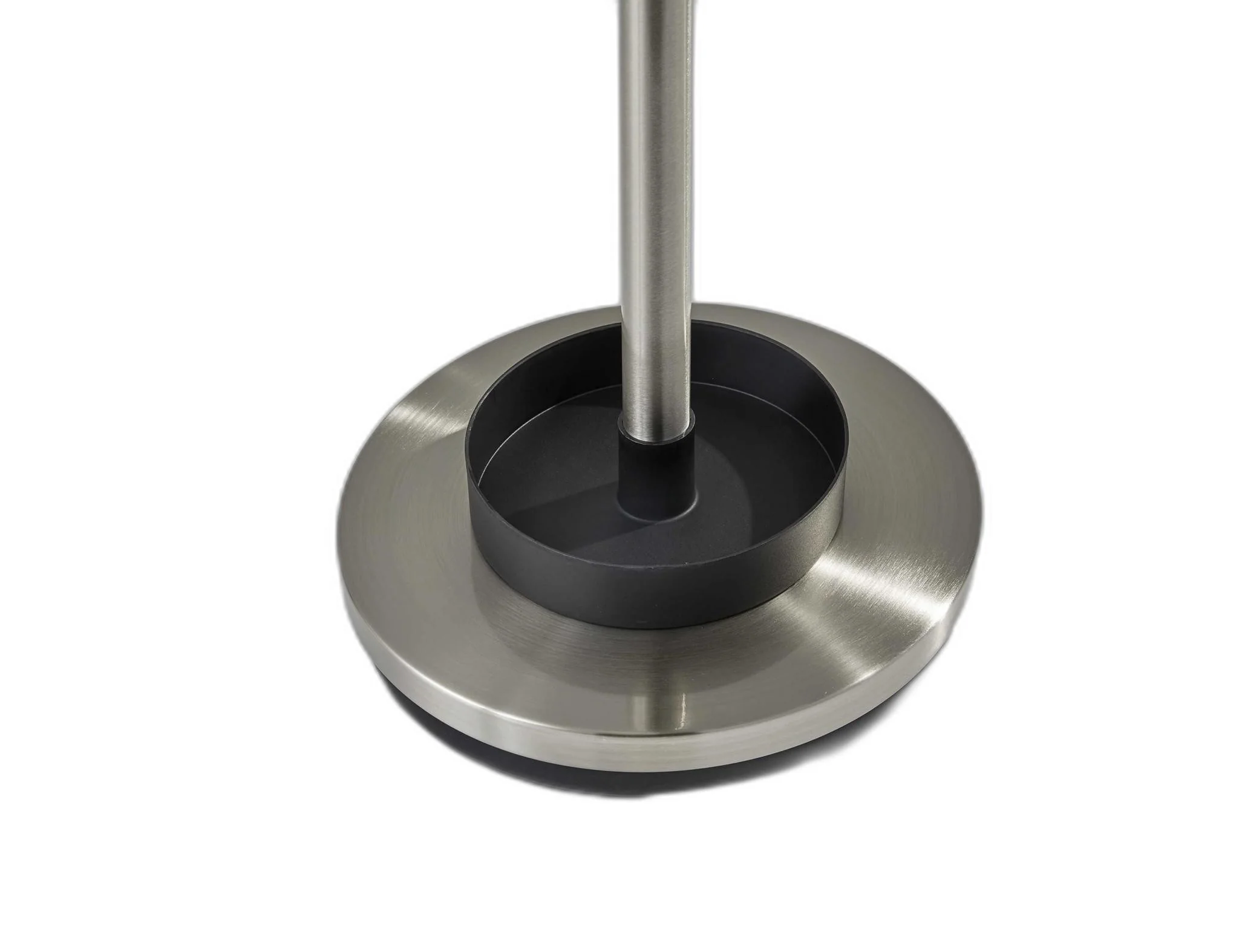 Brushed Steel Brushed Steel Stand  Coat Rack By Homeroots - Image 5