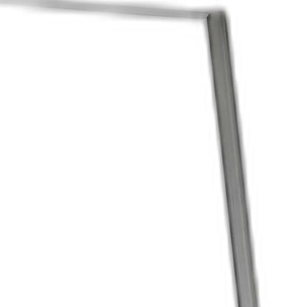 Brushed steel Floor Mirror By Homeroots - Image 6