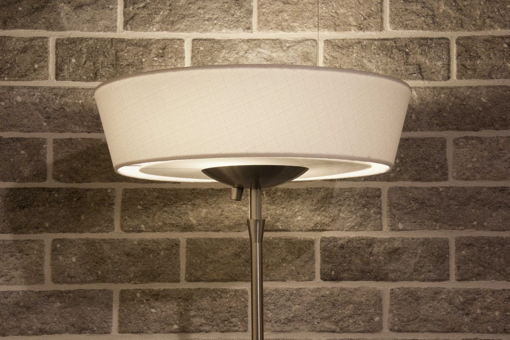 Brushed steel Metal W Torchiere By Homeroots - 372752 - Image 2