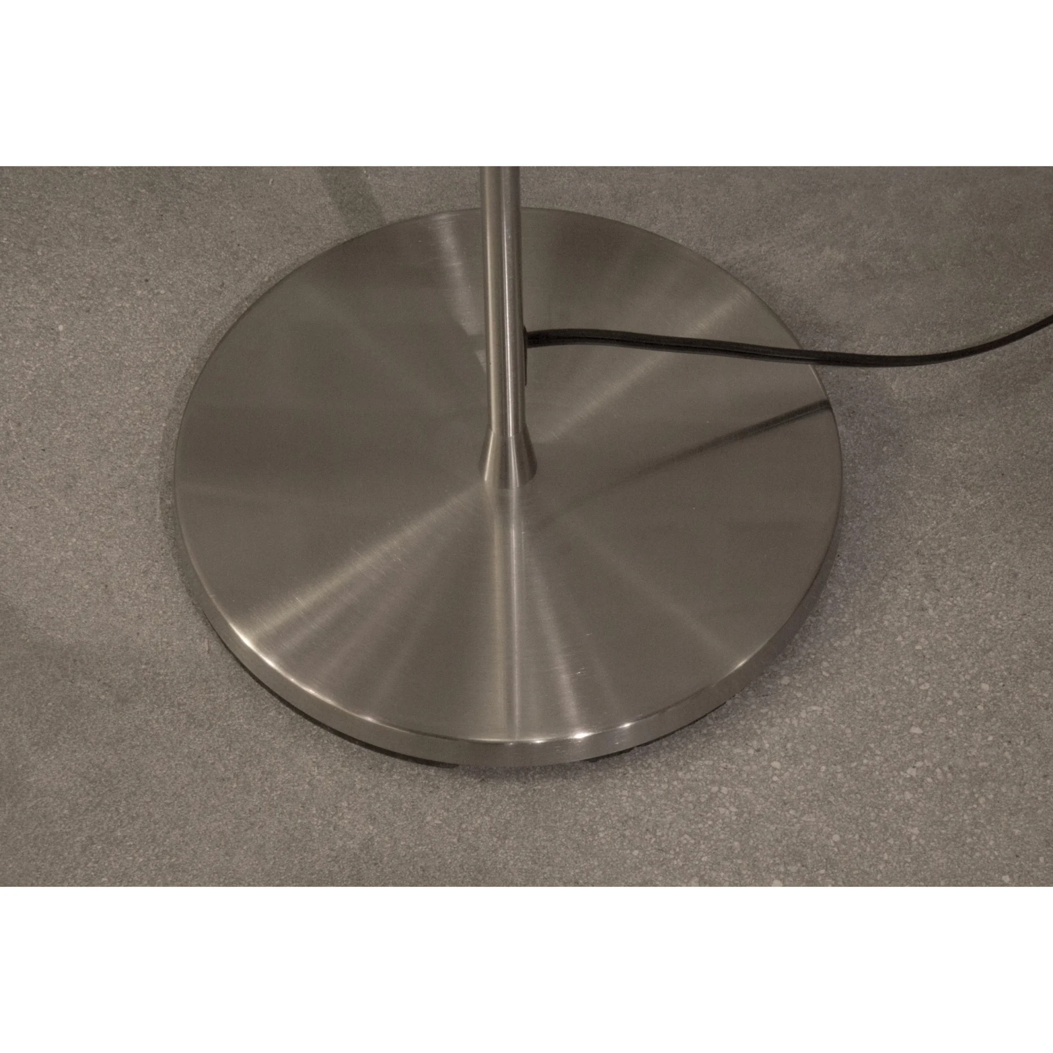 Brushed steel Metal W Torchiere By Homeroots - 372752 - Image 3