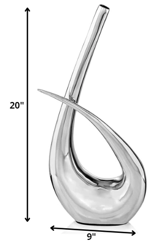 Buffed D Tail Vase By Homeroots - Image 2