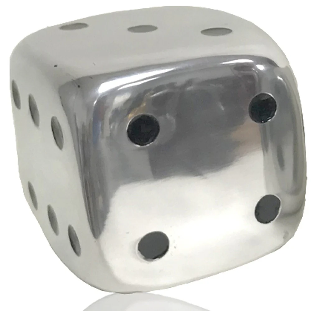 Buffed Decorative Dice Set of  By Homeroots - Image 4