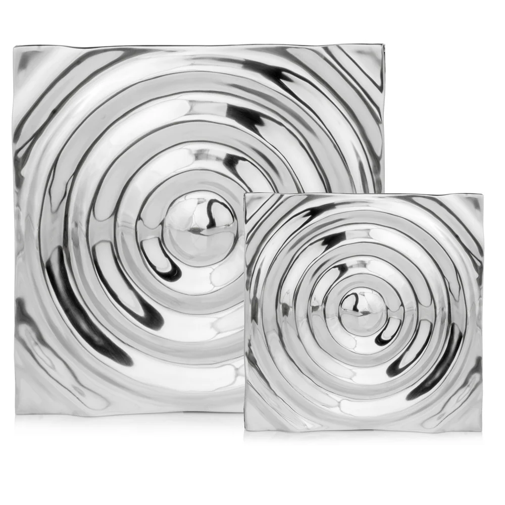 Buffed Large Rippled Wall Tile By Homeroots - Image 2