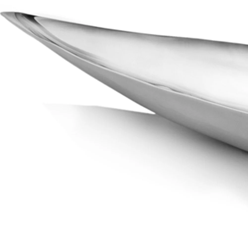 Buffed Tip Long Leaf Tray By Homeroots - Image 5