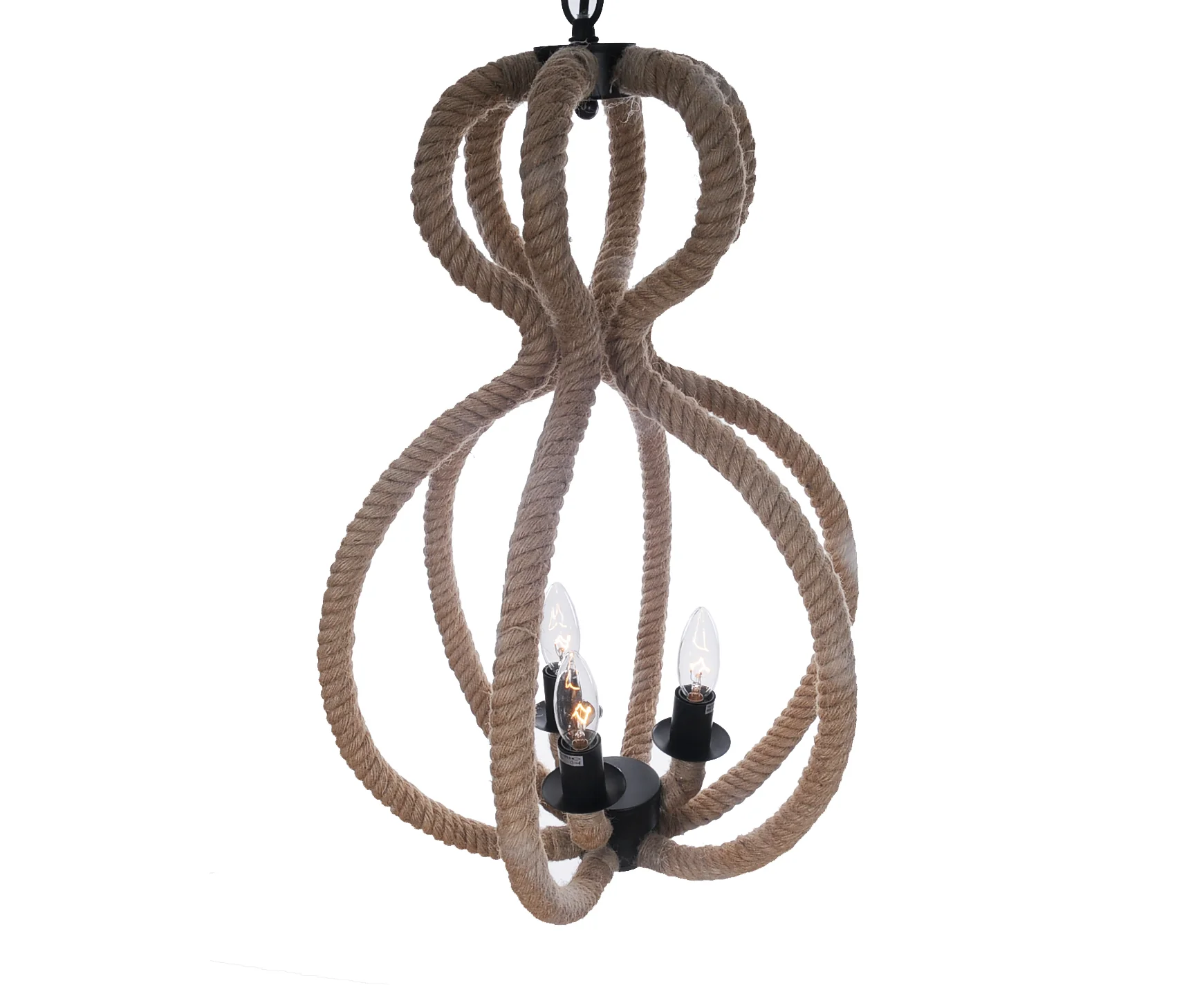 Bulbs Rope Pendant Lamp - Image 3