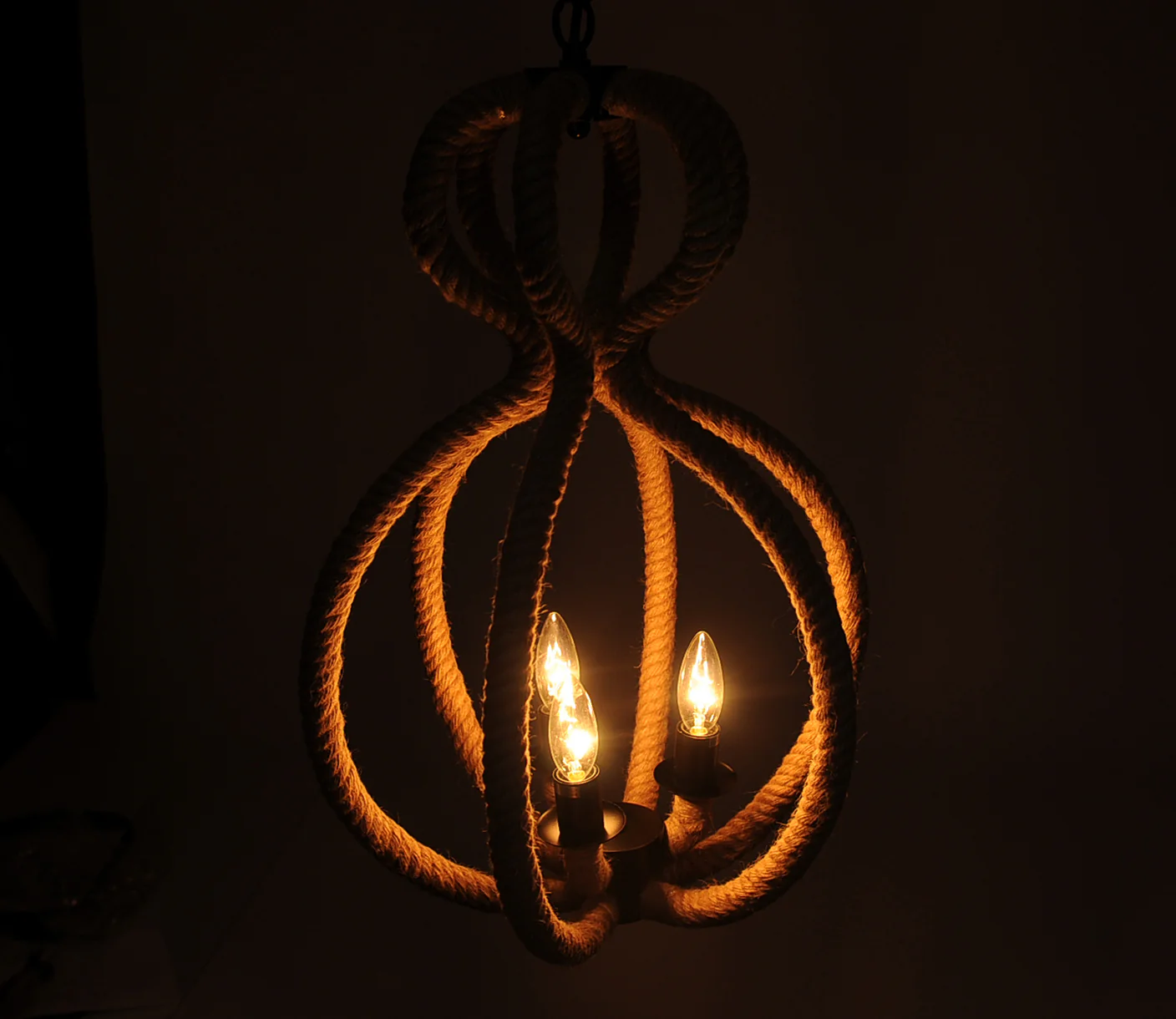 Bulbs Rope Pendant Lamp - Image 4