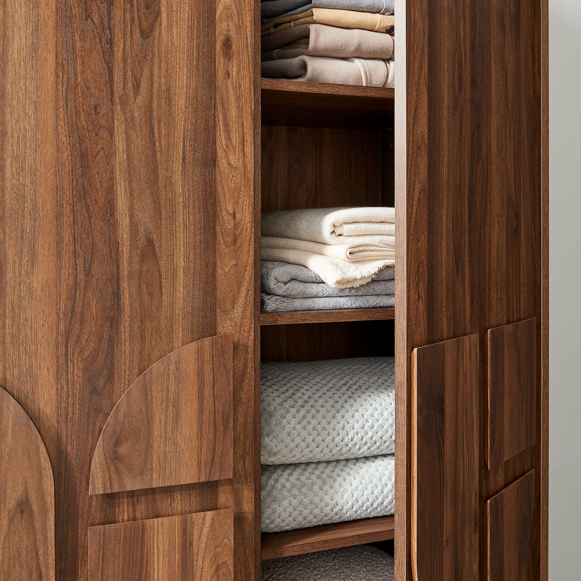 Bulwark 3-Door Wardrobe Closet by Modway - Image 10
