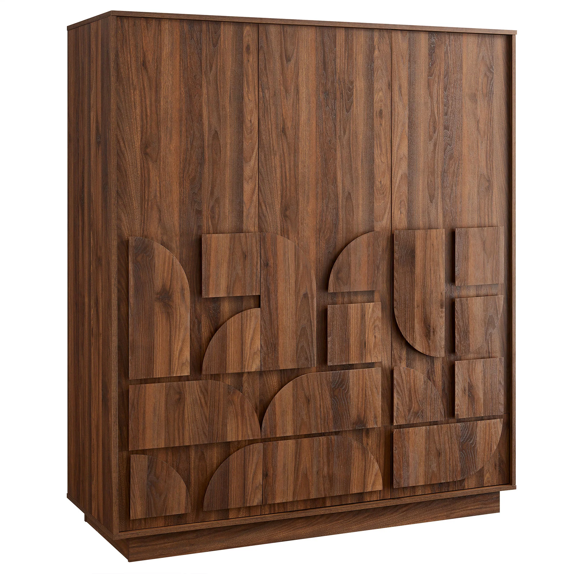 Bulwark 3-Door Wardrobe Closet by Modway - Image 2