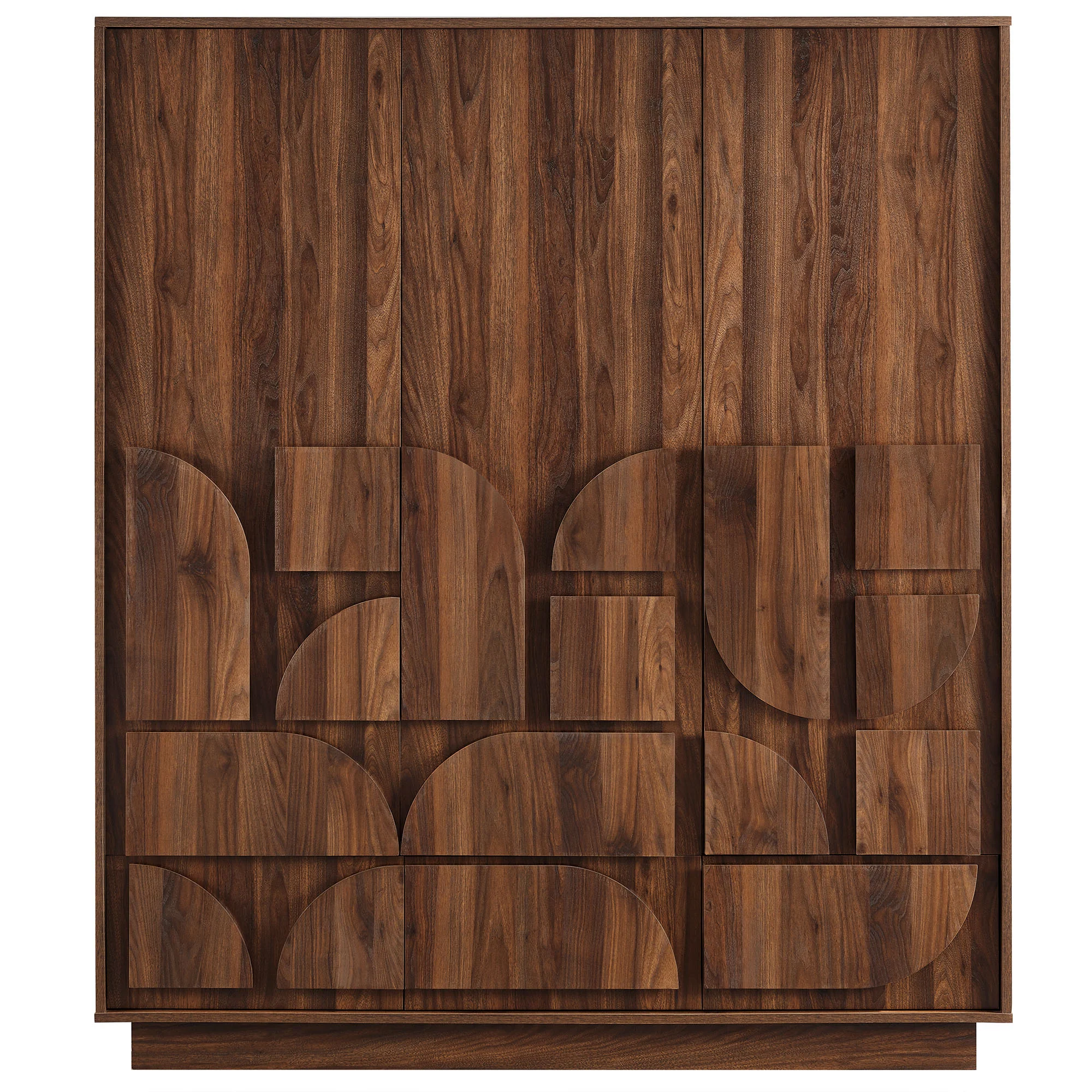Bulwark 3-Door Wardrobe Closet by Modway - Image 5