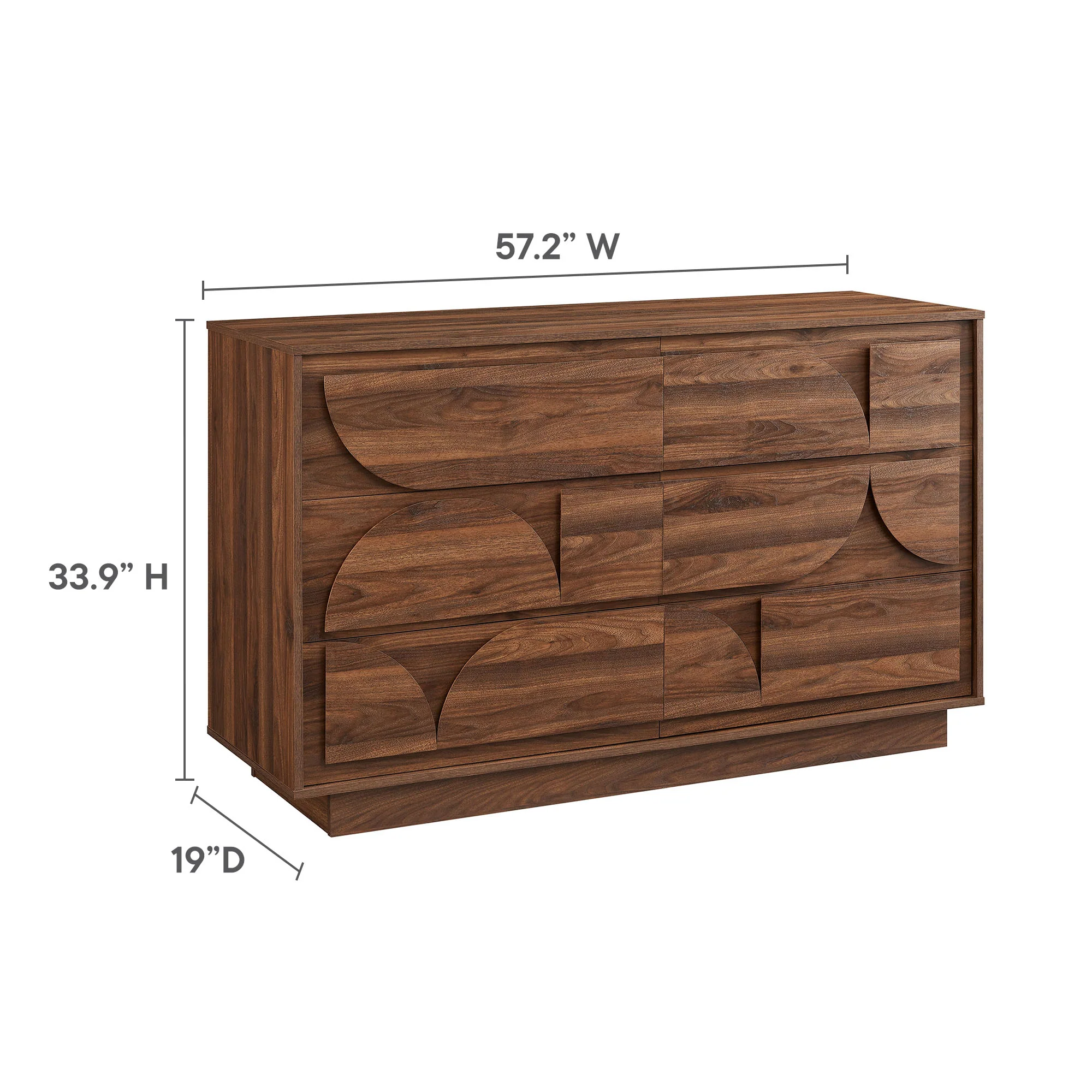 Bulwark 6-Drawer Dresser by Modway - Image 10