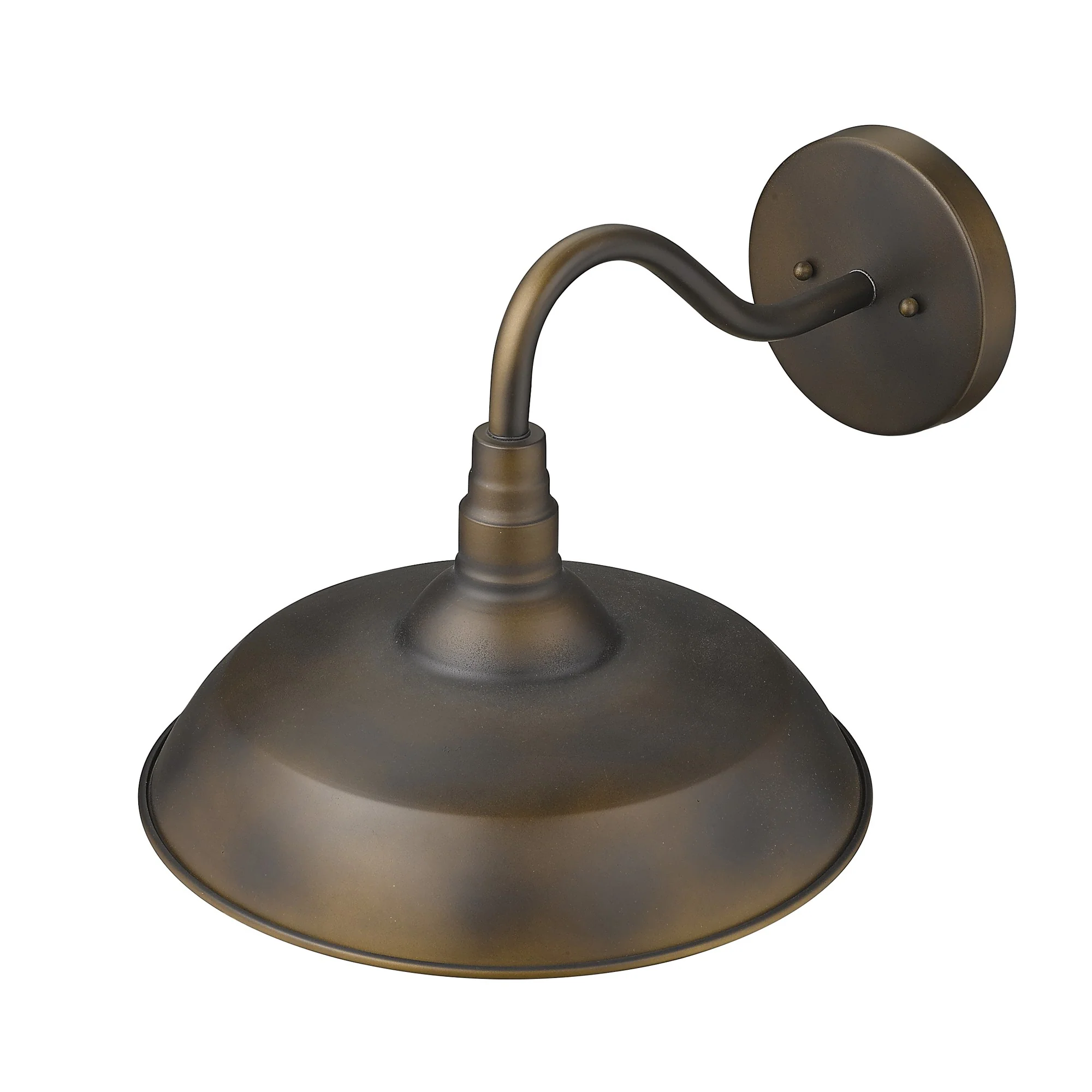 Burry 1-Light Oil-Rubbed Bronze Wall Light By Homeroots - Image 5