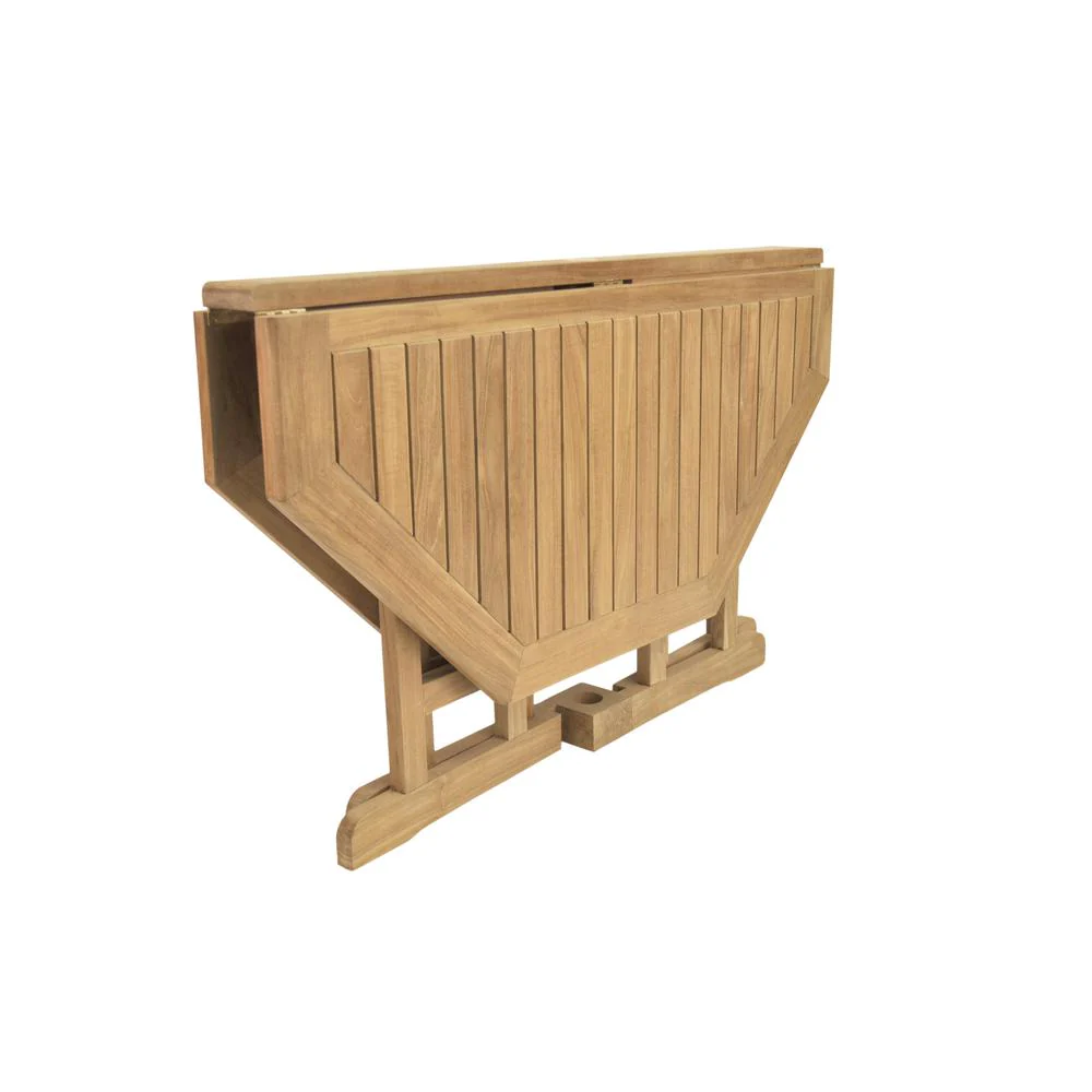 Butterfly 47" Octagonal Foldingtable By Anderson Teak - Image 4