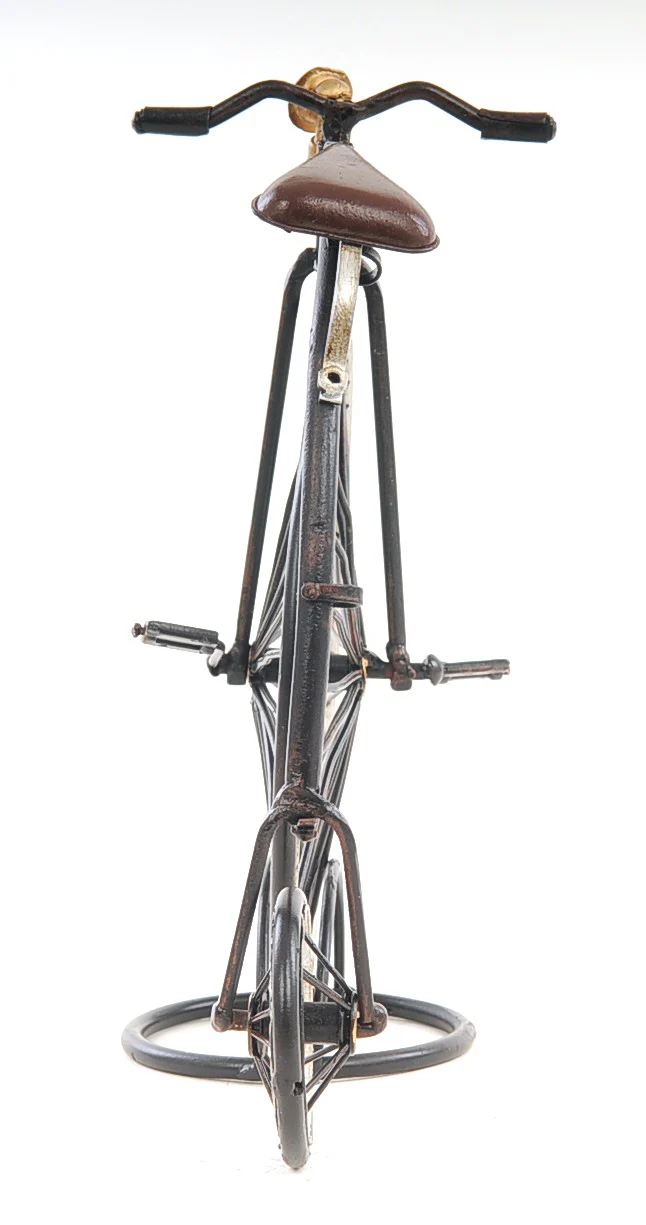 c1870 High Wheeler Bicycle Sculpture By Homeroots - Image 2