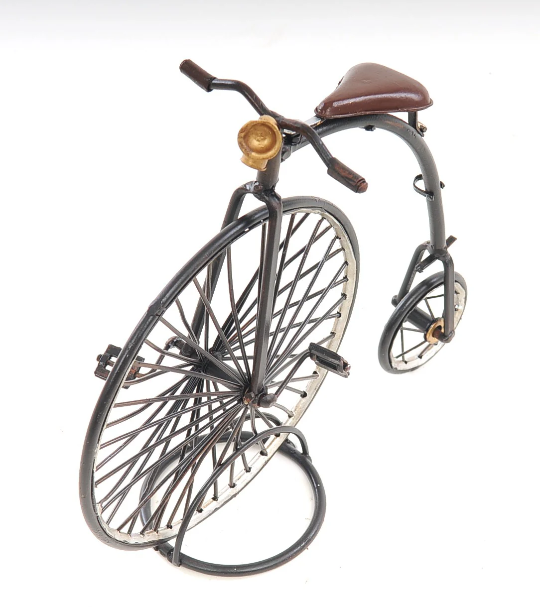 c1870 High Wheeler Bicycle Sculpture By Homeroots - Image 8