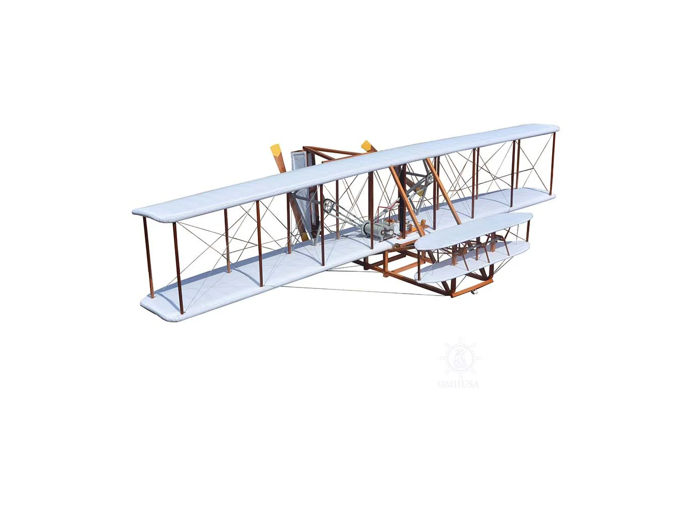 c1903 Wright Brothers Flyer Model Sculpture By Homeroots - Image 6