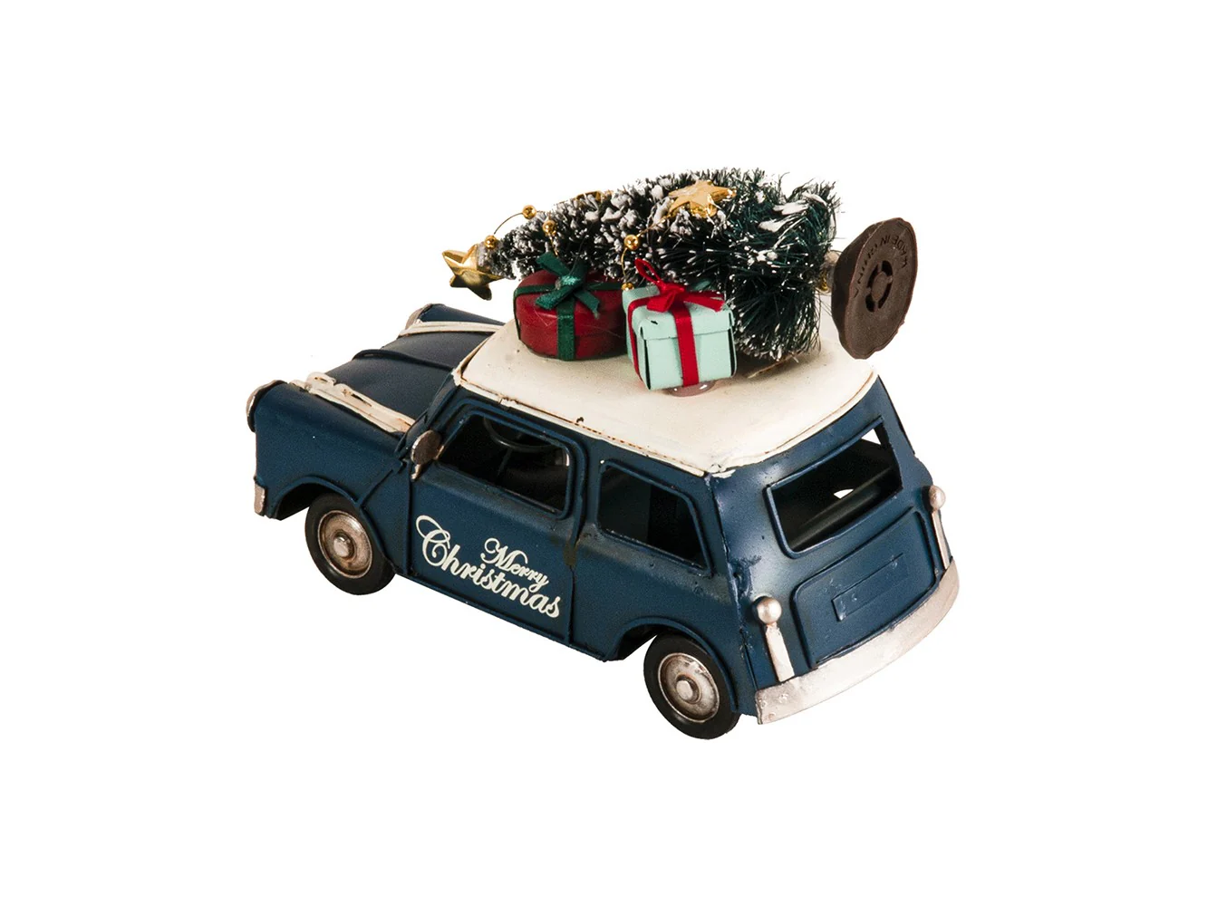 c19060s Mini Cooper Christmas Sculpture By Homeroots - Image 2