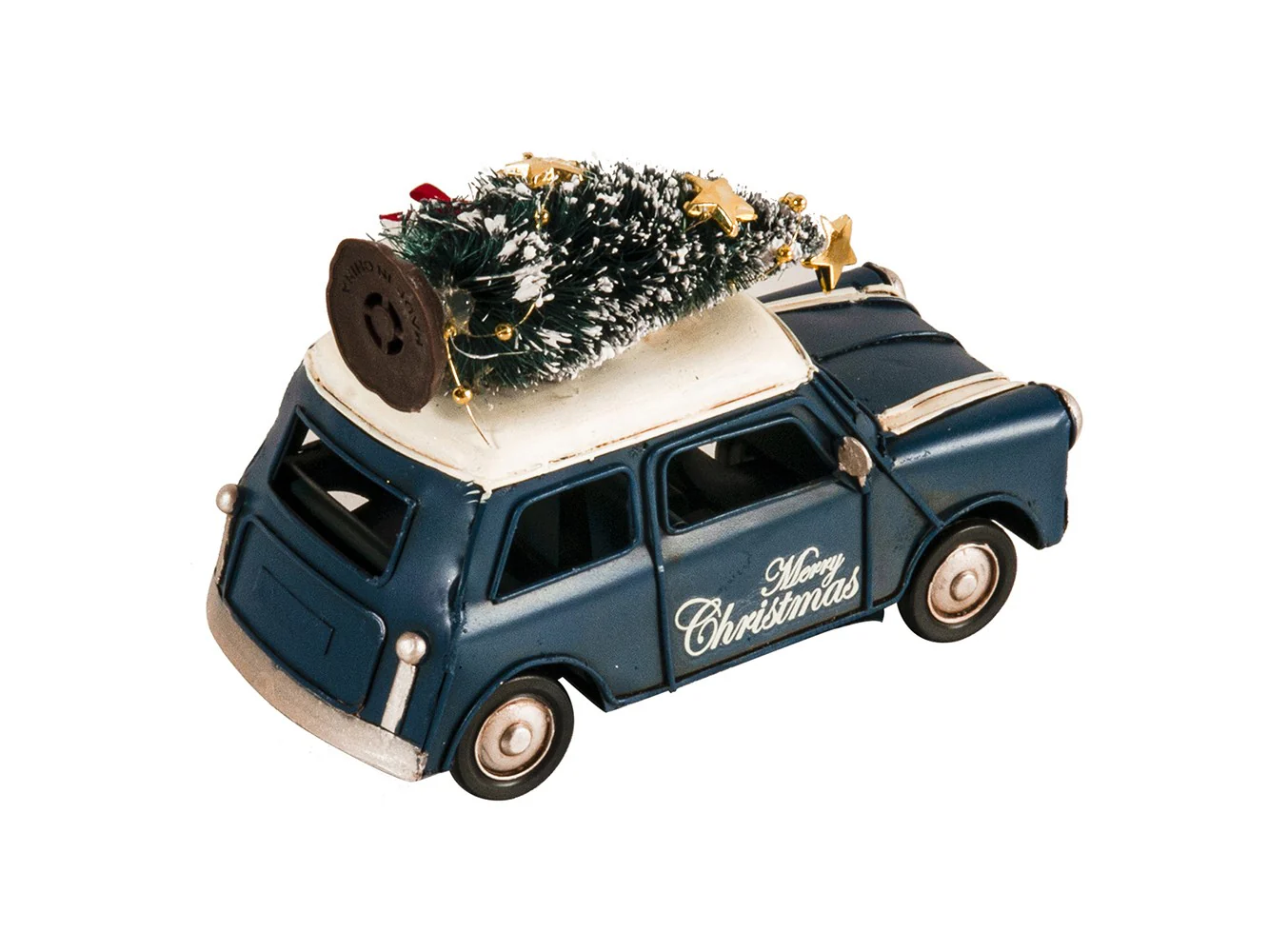 c19060s Mini Cooper Christmas Sculpture By Homeroots - Image 4