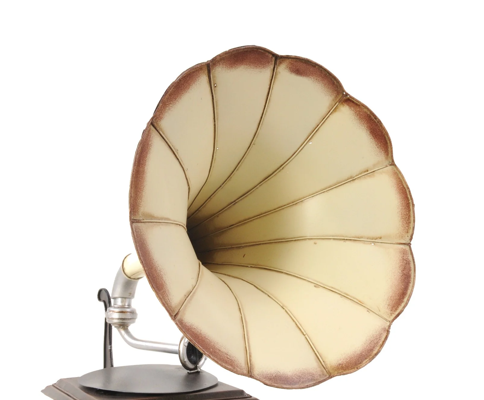 c1911 HMV Gramophone Built to Scale Model Sculpture By Homeroots - Image 6