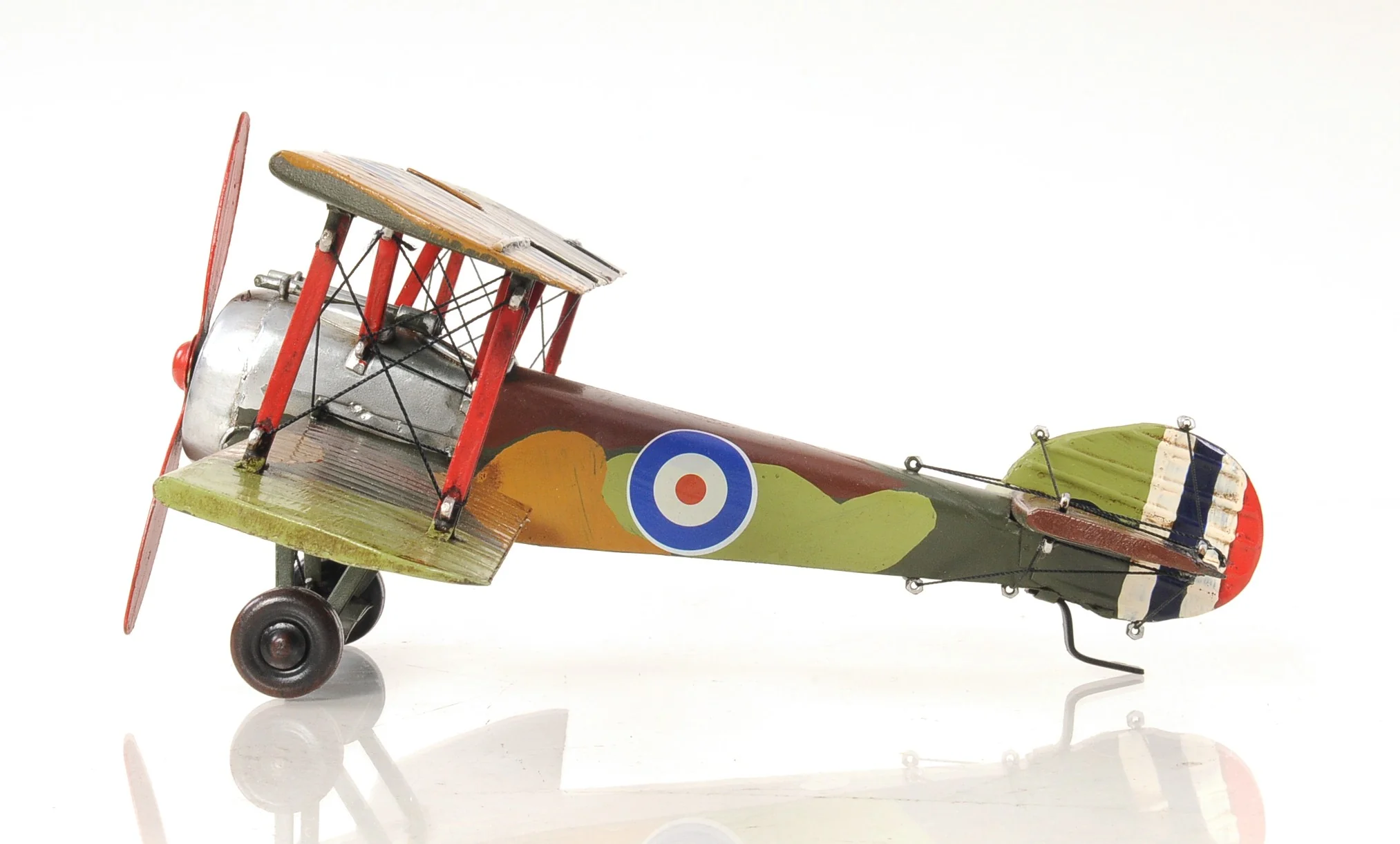 c1916 Sopwith Camel World War Plan Model Sculpture By Homeroots - Image 2