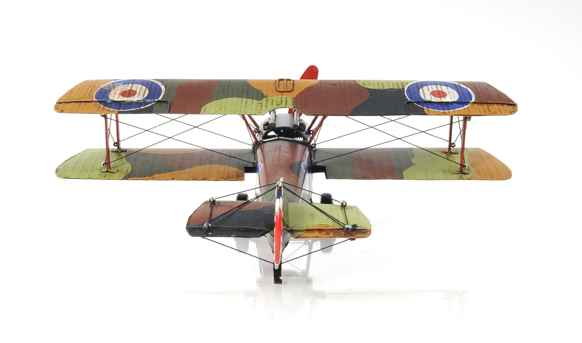 c1916 Sopwith Camel World War Plan Model Sculpture By Homeroots - Image 3
