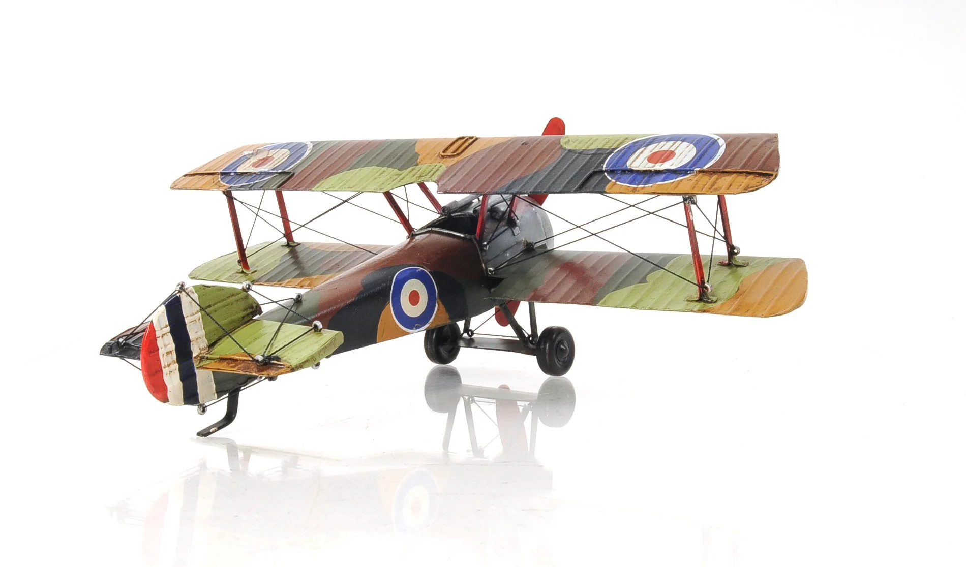 c1916 Sopwith Camel World War Plan Model Sculpture By Homeroots - Image 4