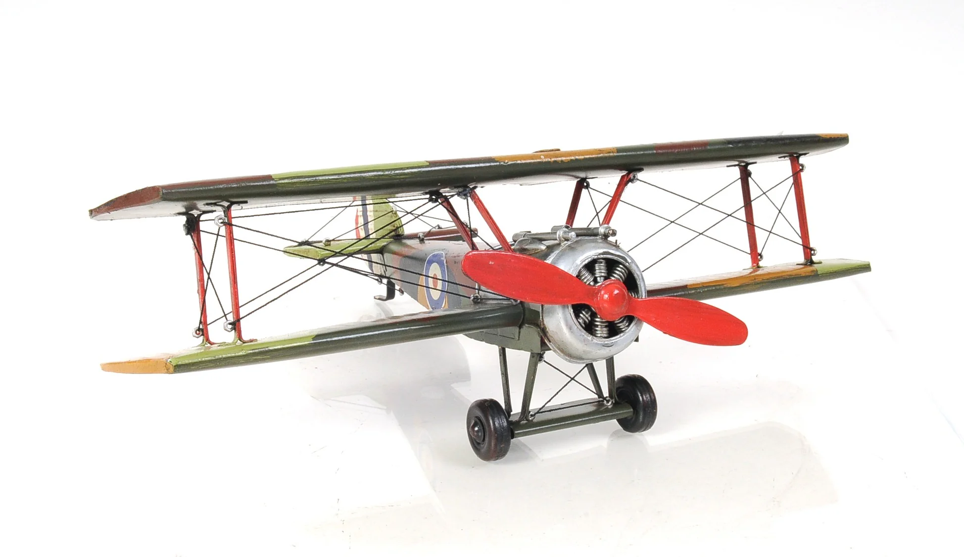 c1916 Sopwith Camel World War Plan Model Sculpture By Homeroots - Image 6