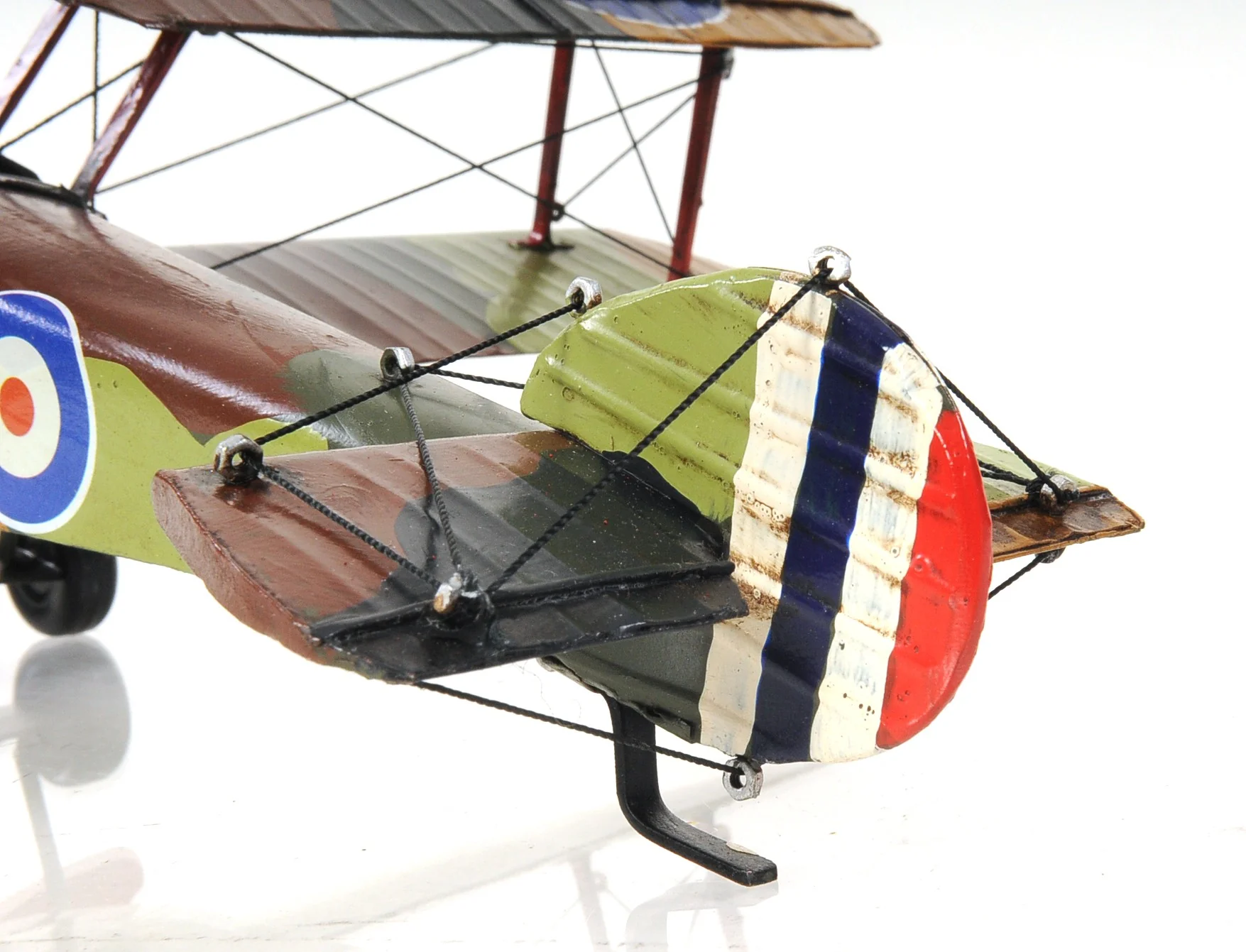 c1916 Sopwith Camel World War Plan Model Sculpture By Homeroots - Image 7