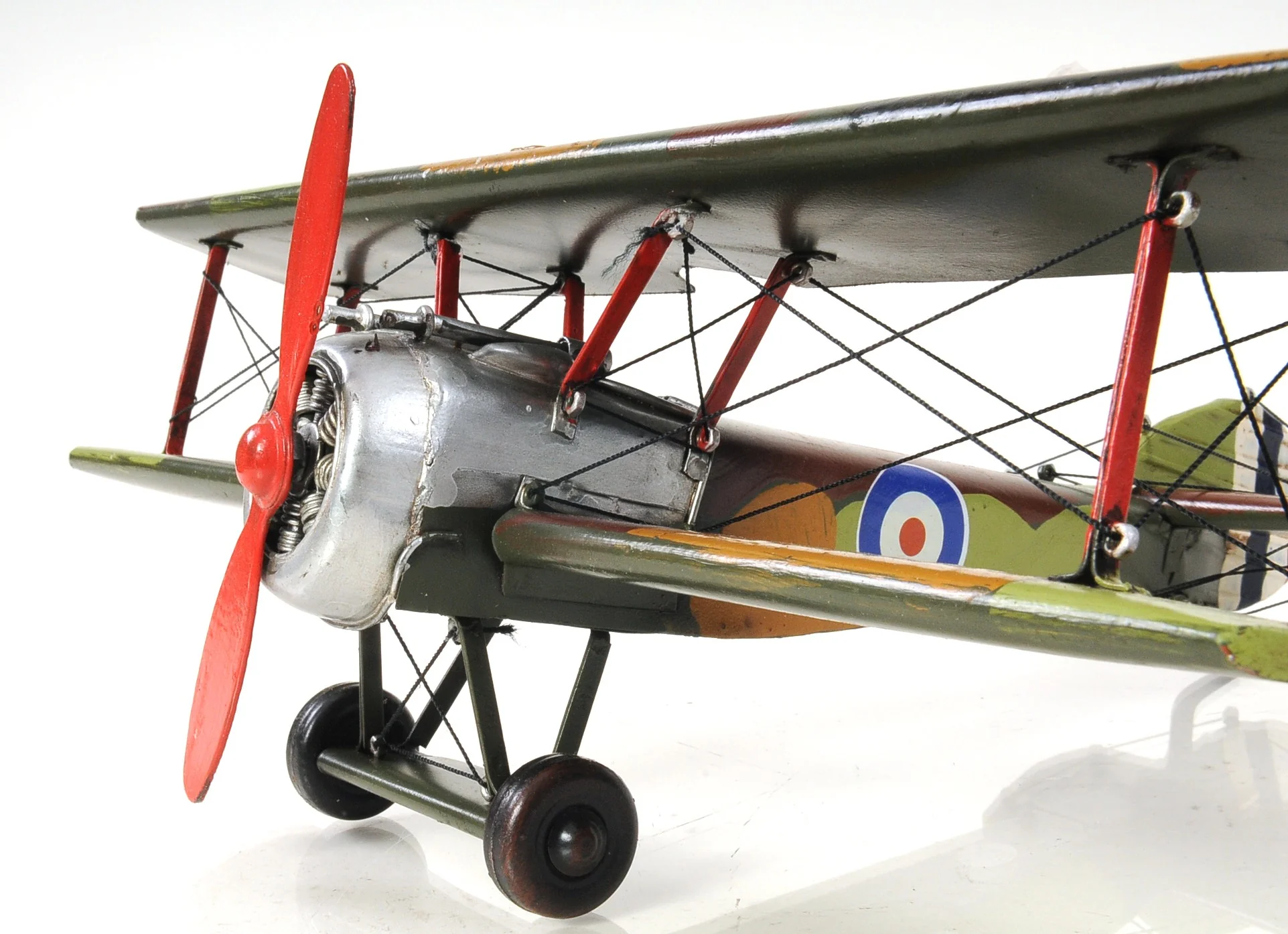c1916 Sopwith Camel World War Plan Model Sculpture By Homeroots - Image 8