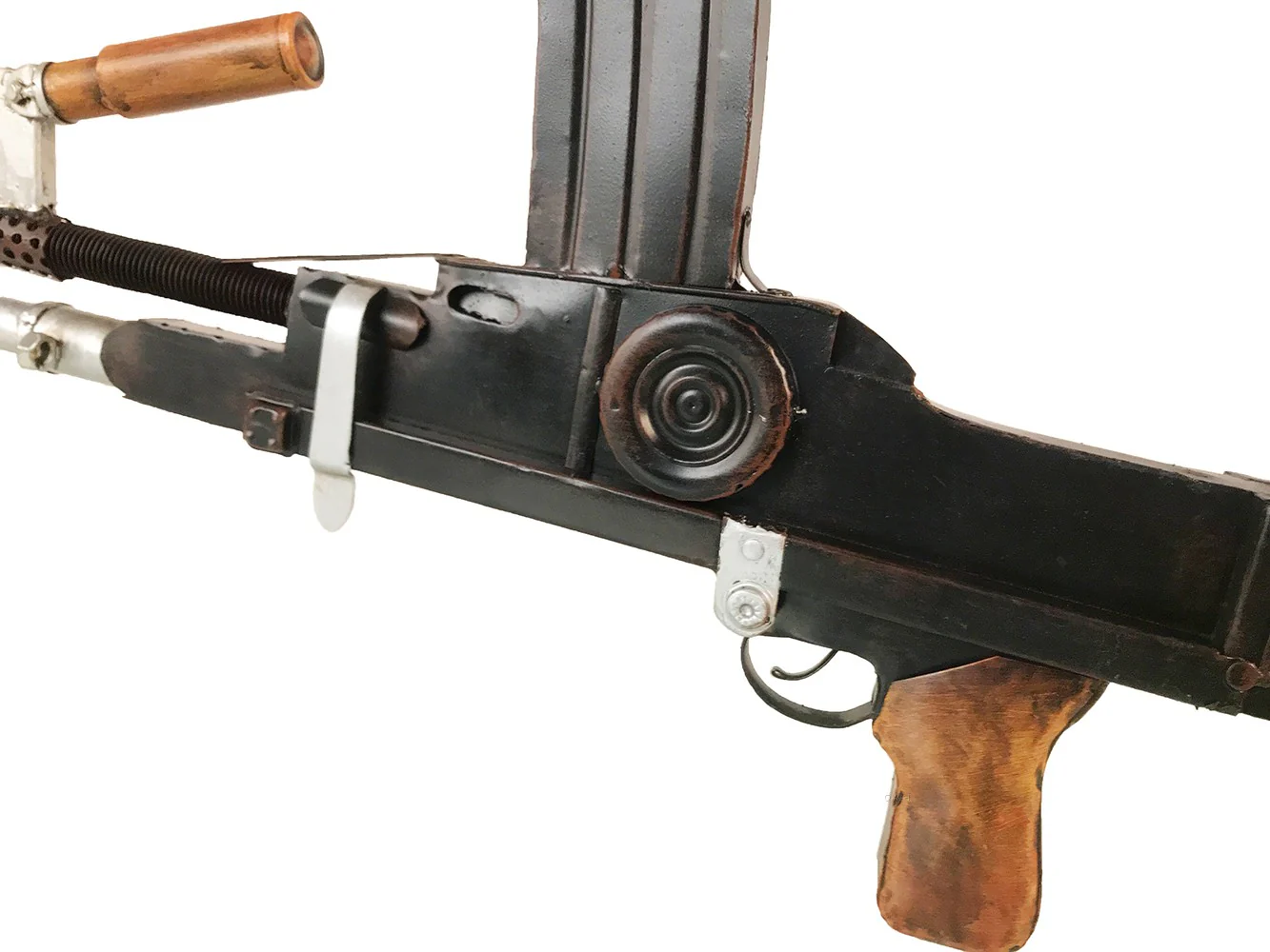 c1926 ZB-26 Czech Light Machine Gun Sculpture By Homeroots - Image 8