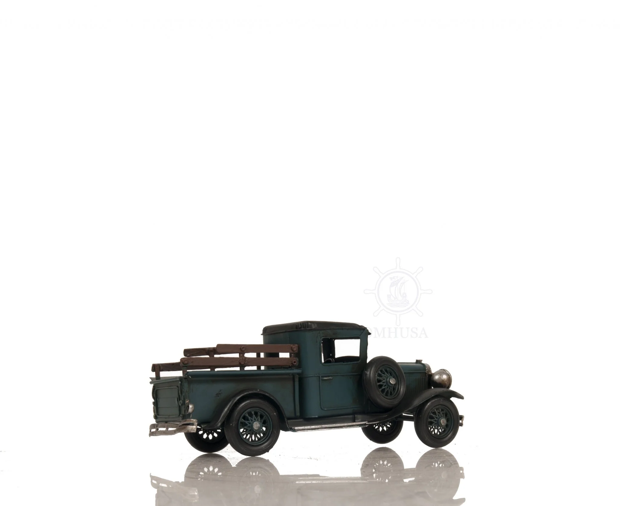 c1928 Ford Model A Pickup Sculpture By Homeroots - Image 7