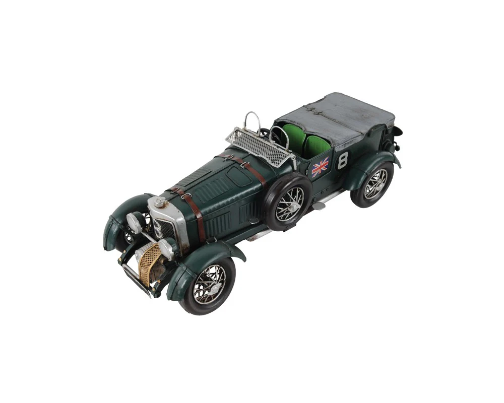 c1930 Bently Blower British Race Car Model Sculpture By Homeroots - Image 4