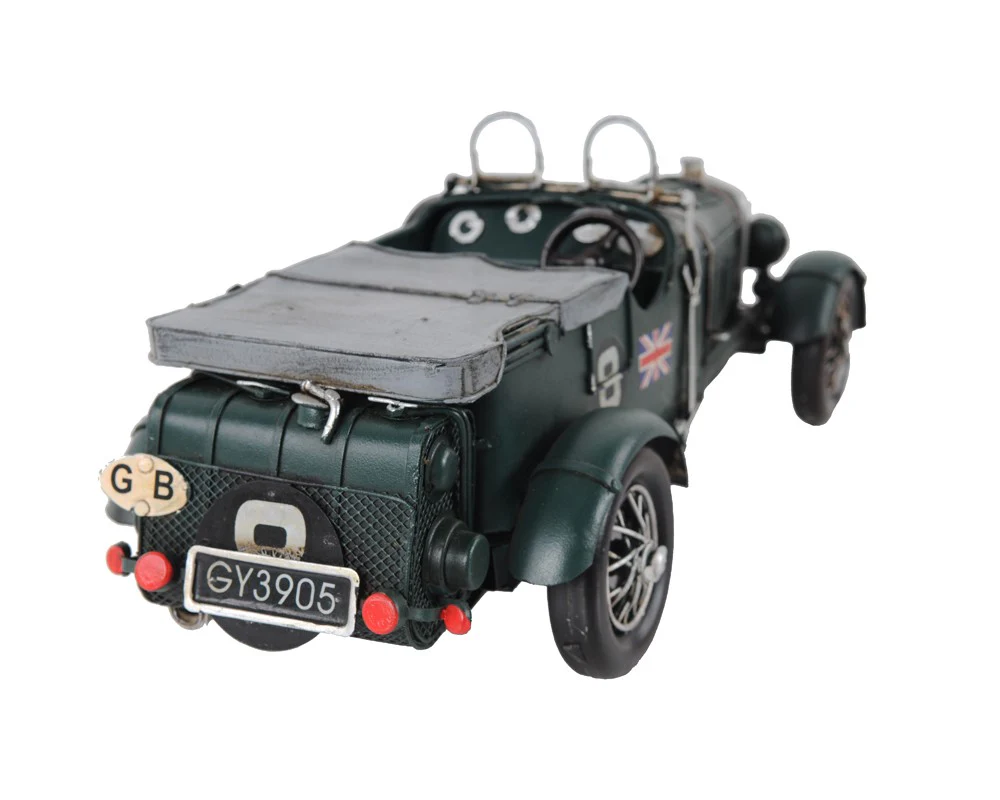 c1930 Bently Blower British Race Car Model Sculpture By Homeroots - Image 7