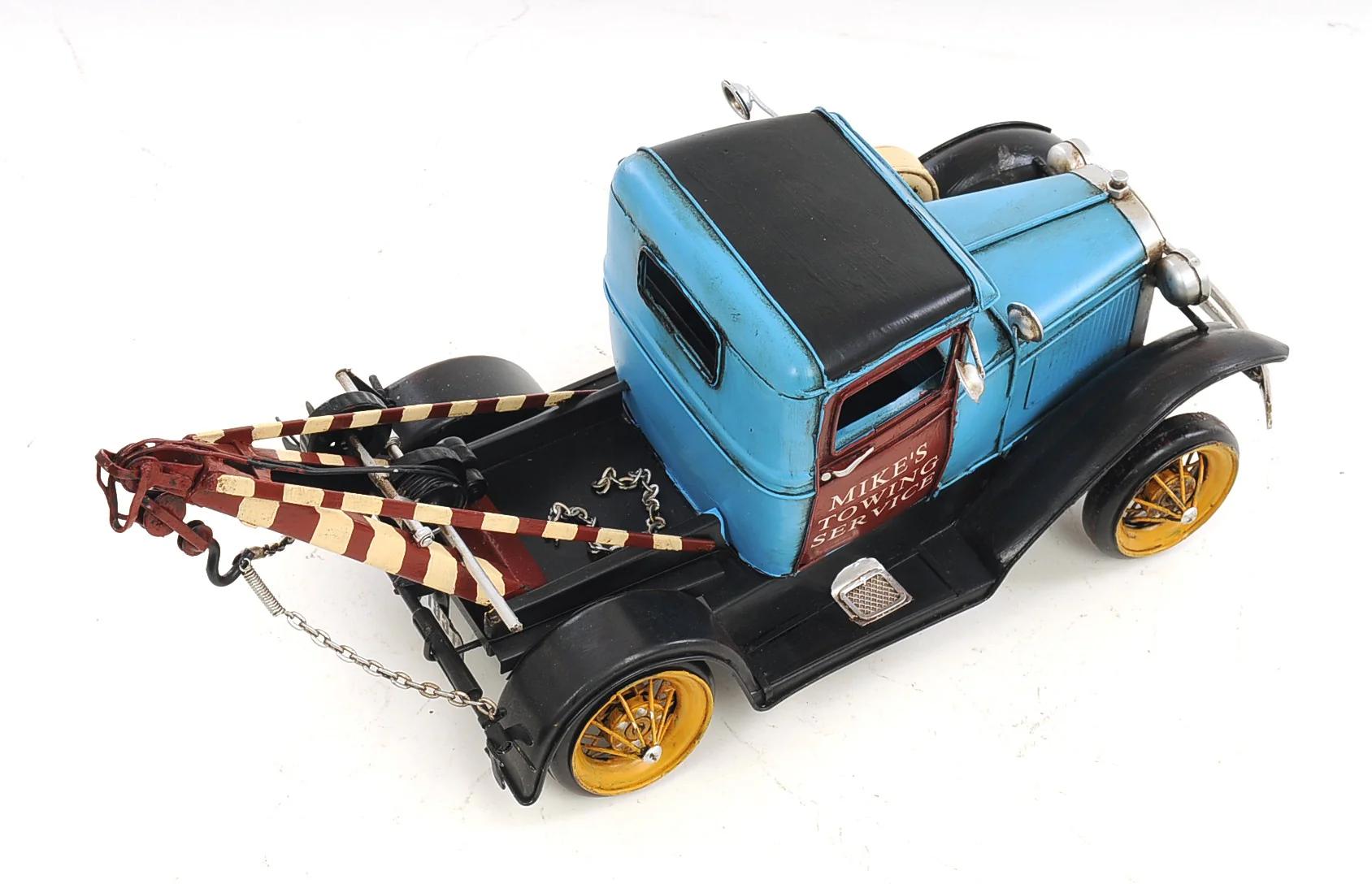 c1931 Ford Model A Tow Truck Sculpture By Homeroots - Image 4