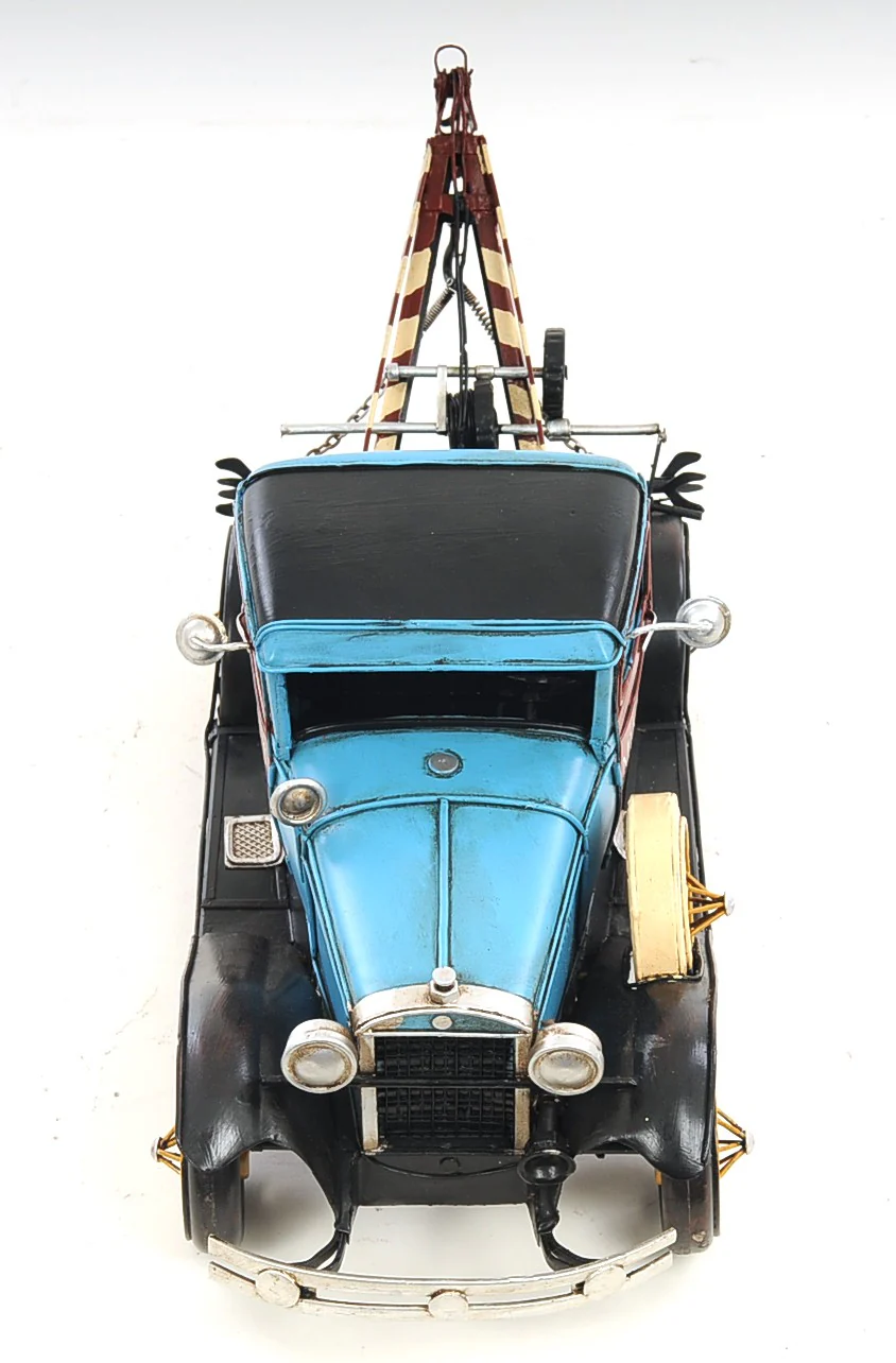 c1931 Ford Model A Tow Truck Sculpture By Homeroots - Image 6