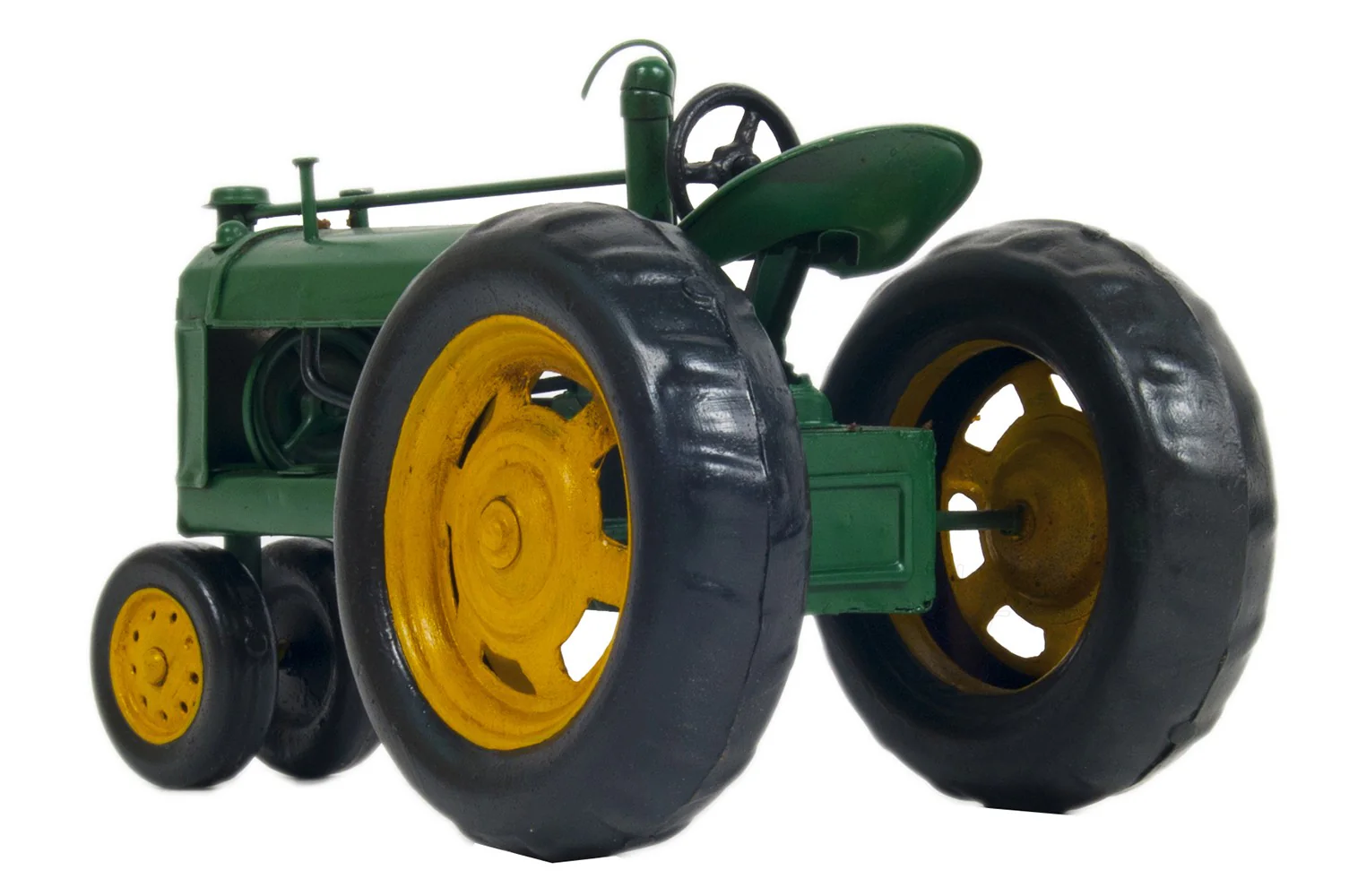 c1935 John Deere Model B Tractor Sculpture By Homeroots - Image 5